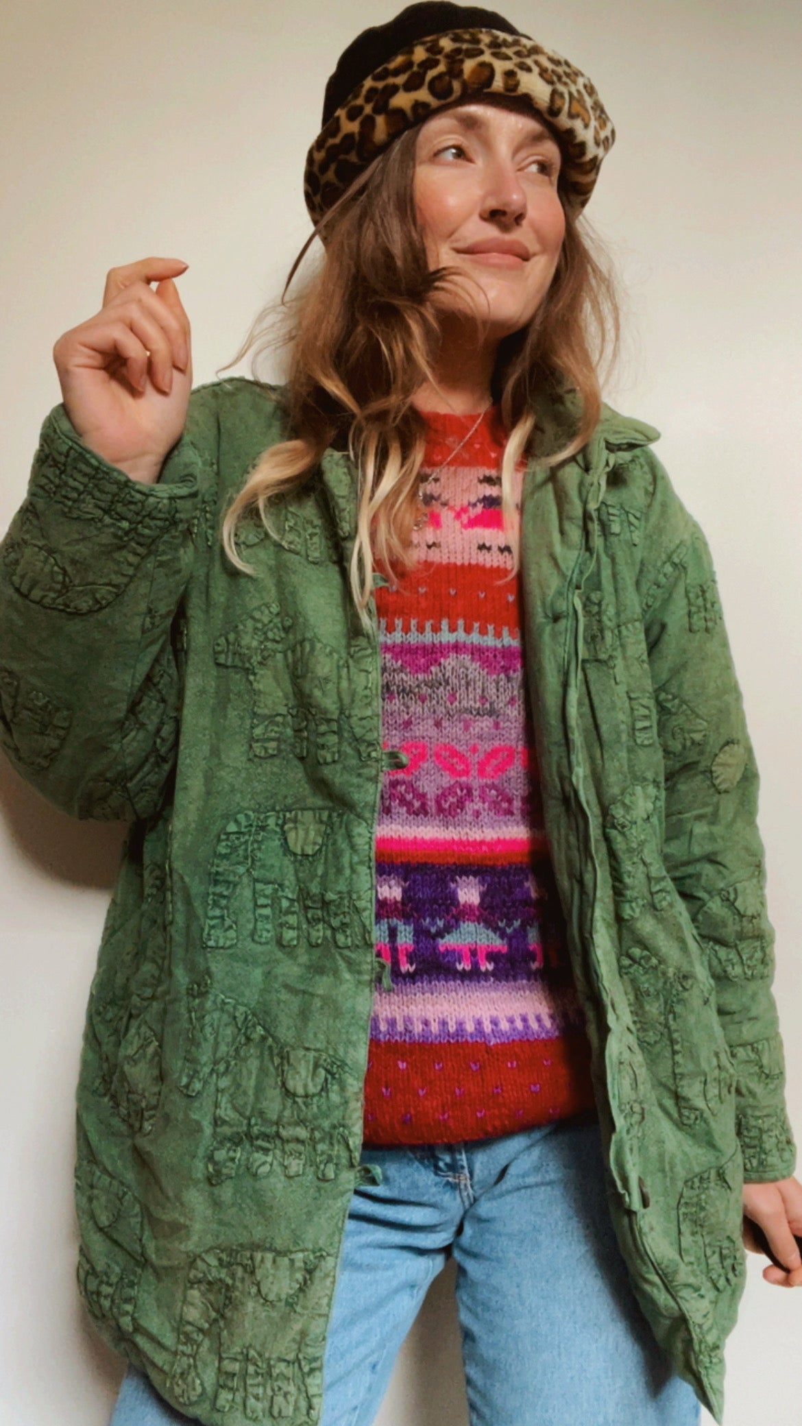 Jade Kantha Jacket