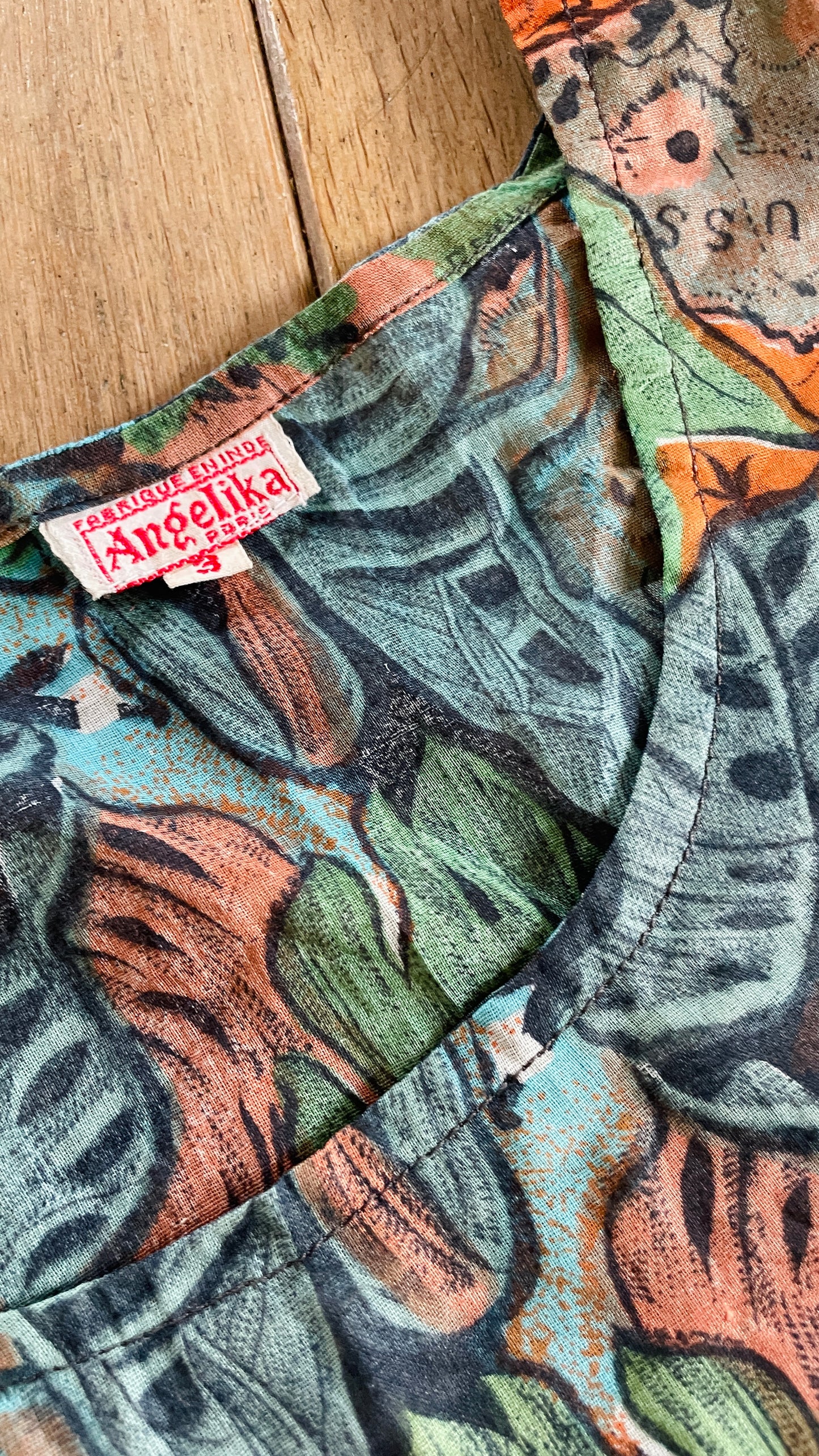 Turquoise Print Co-ord