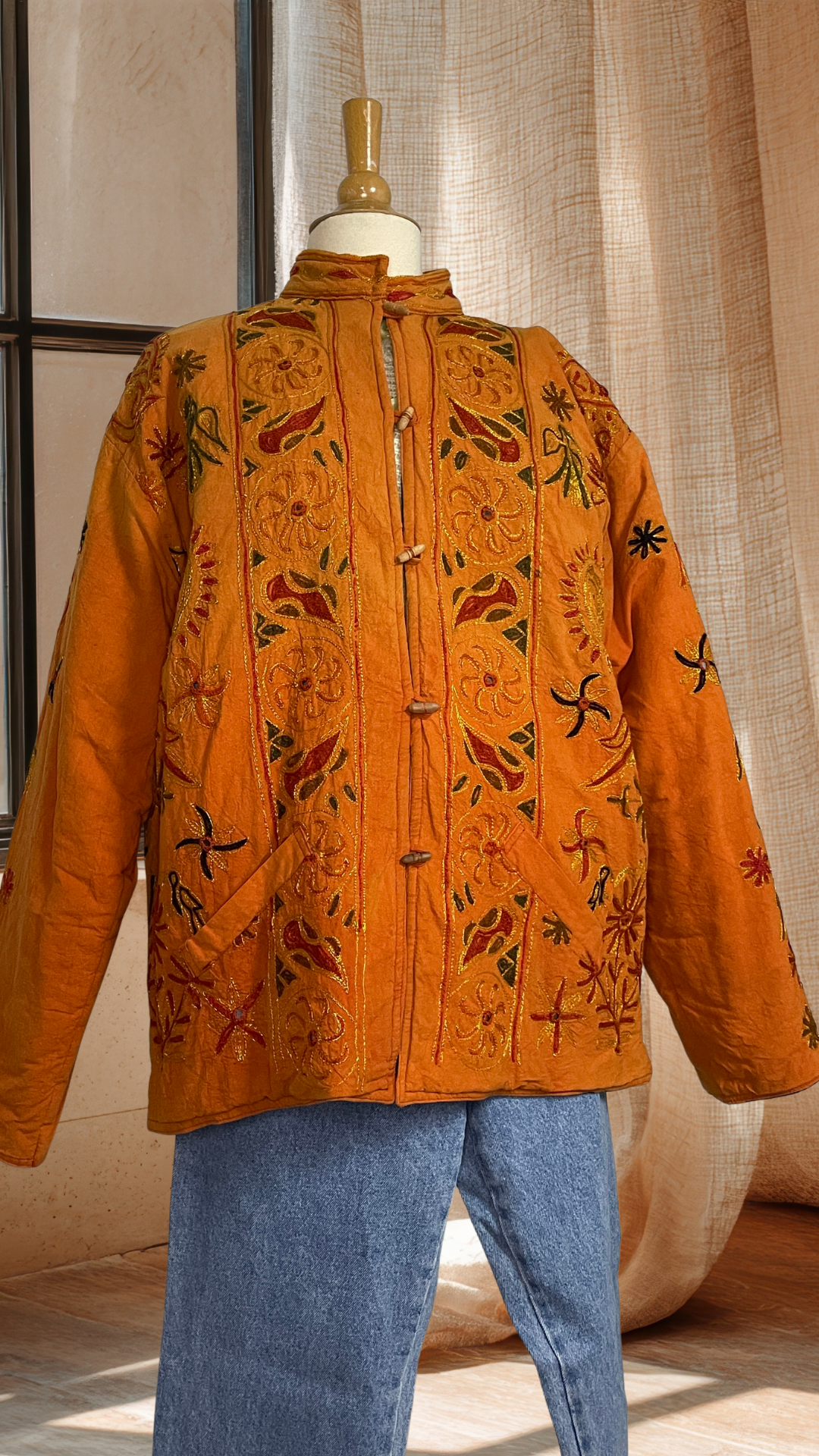 Padded Kantha Jacket