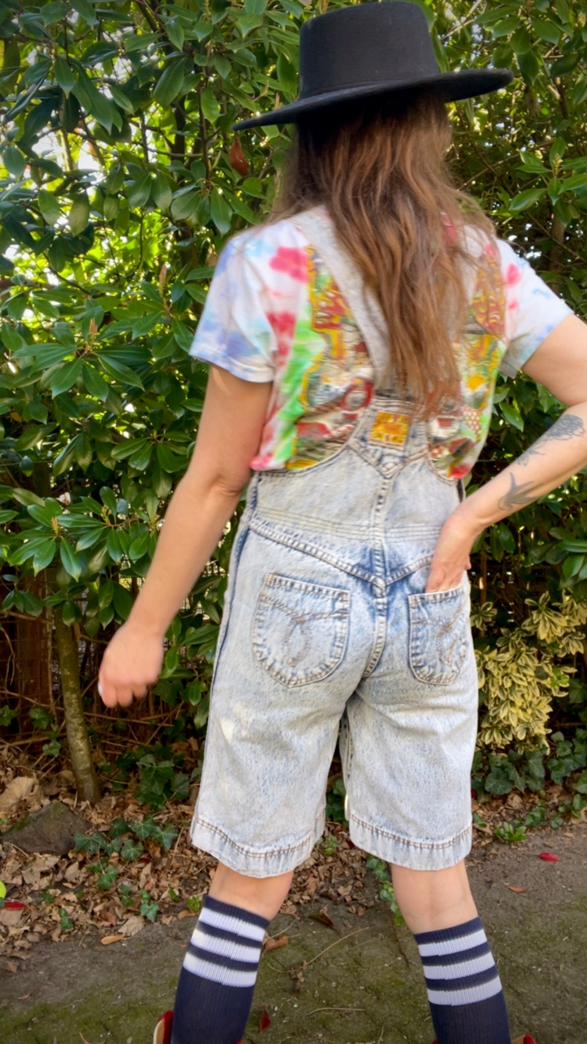 80s Denim Playsuit