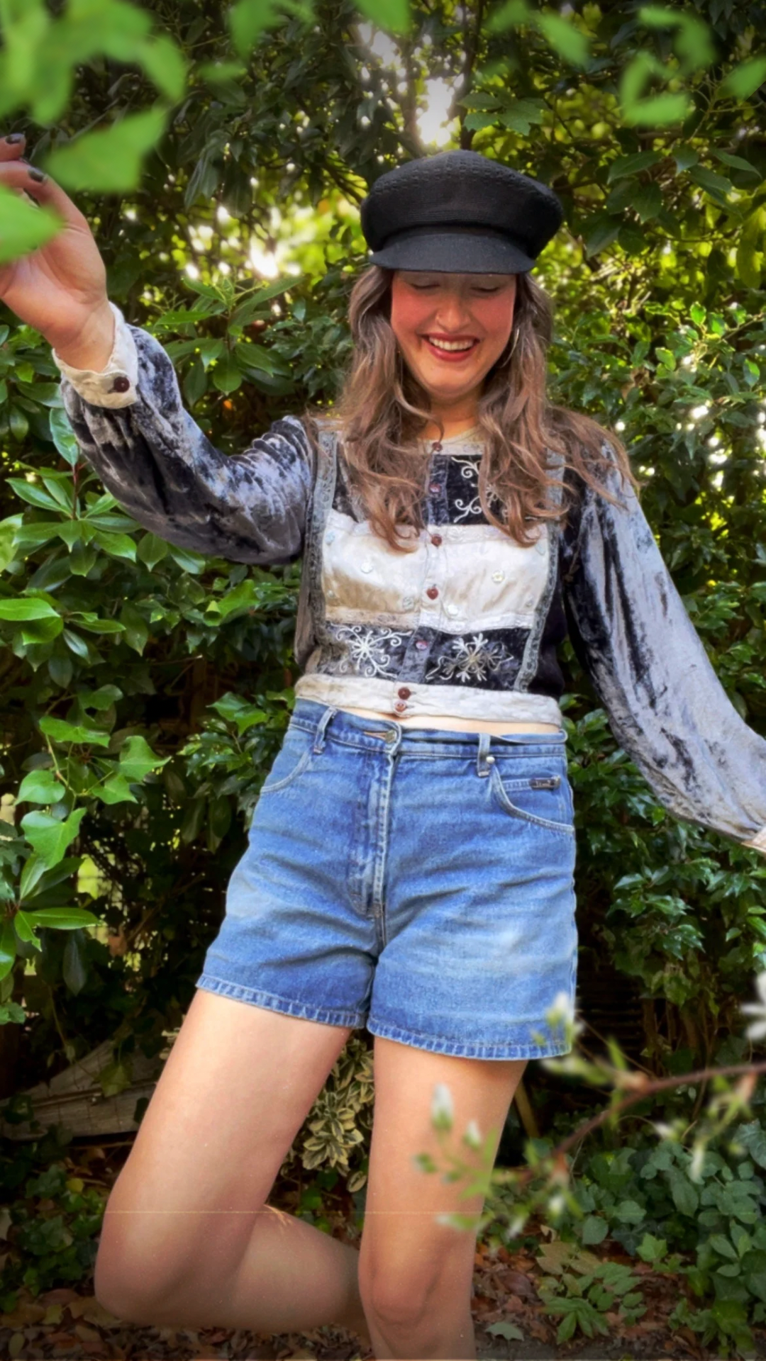 90s Velvet Top