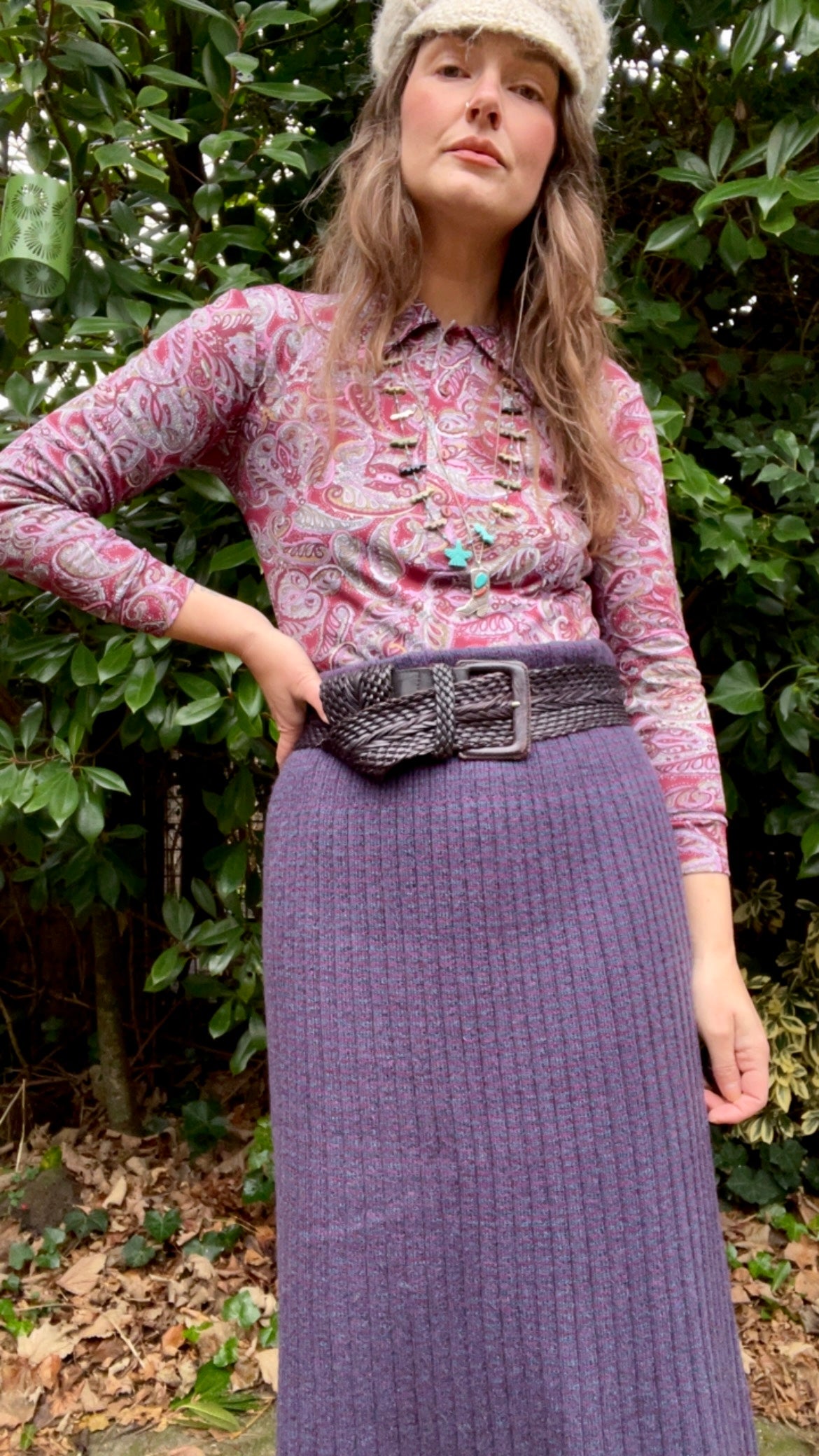 Knitted 70s Skirt