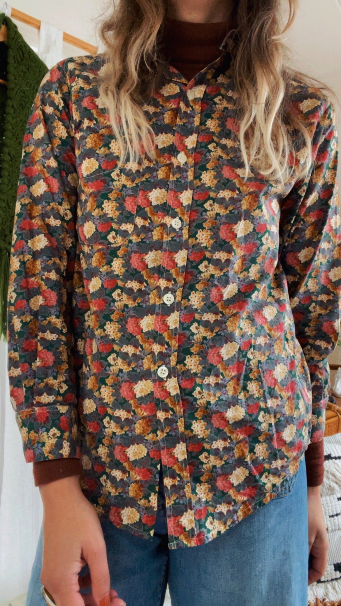 70s Floral Shirt