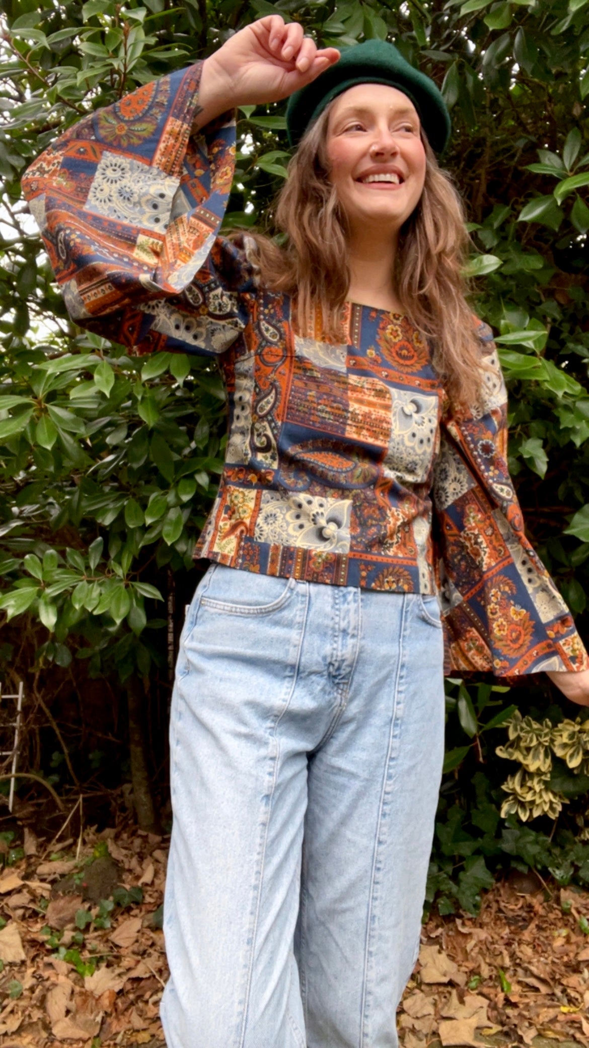 70s Patchwork Top