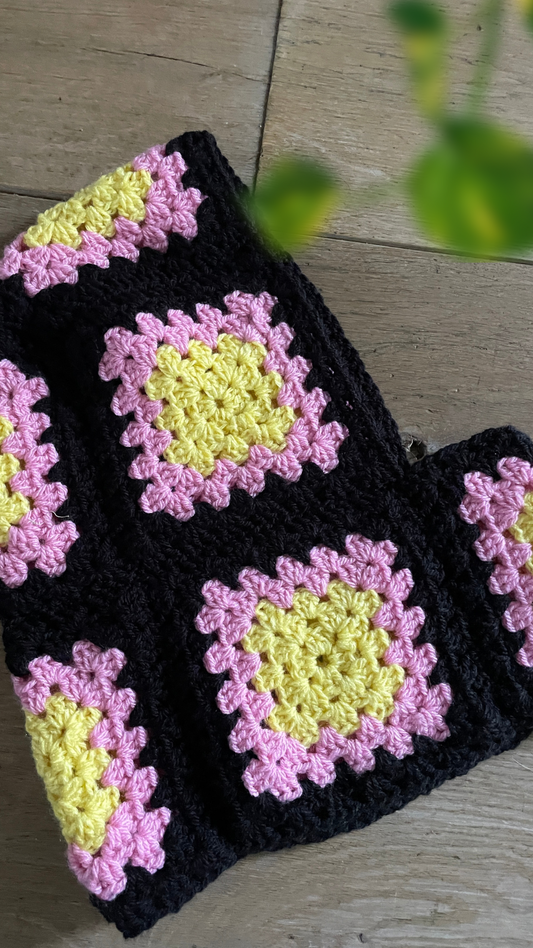 Granny Square Crochet Balaclava