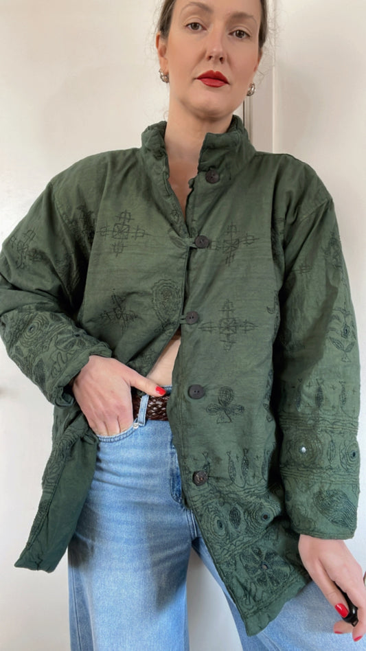 Reworked - Kantha jacket