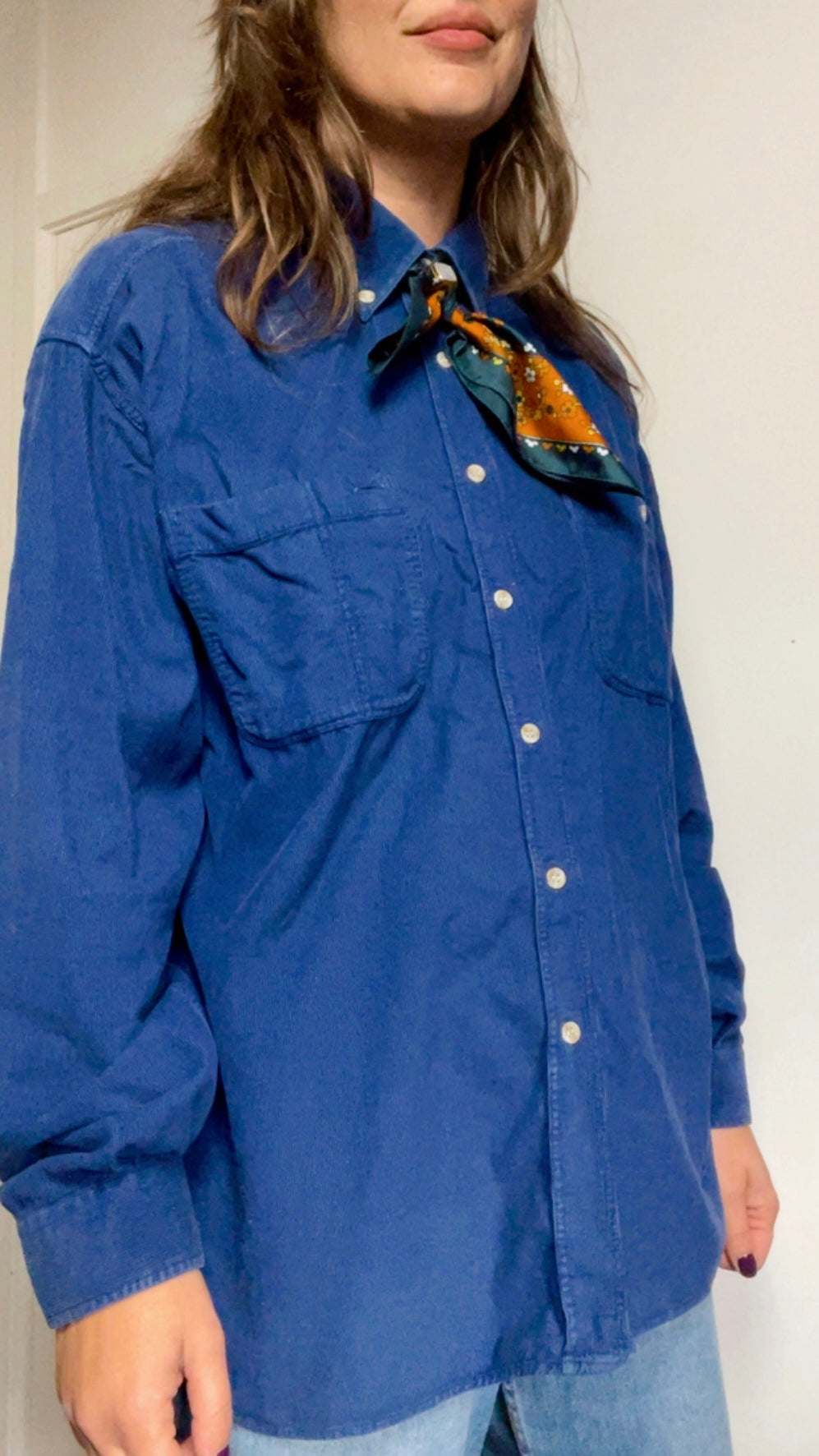 Corduroy Button Down Shirt