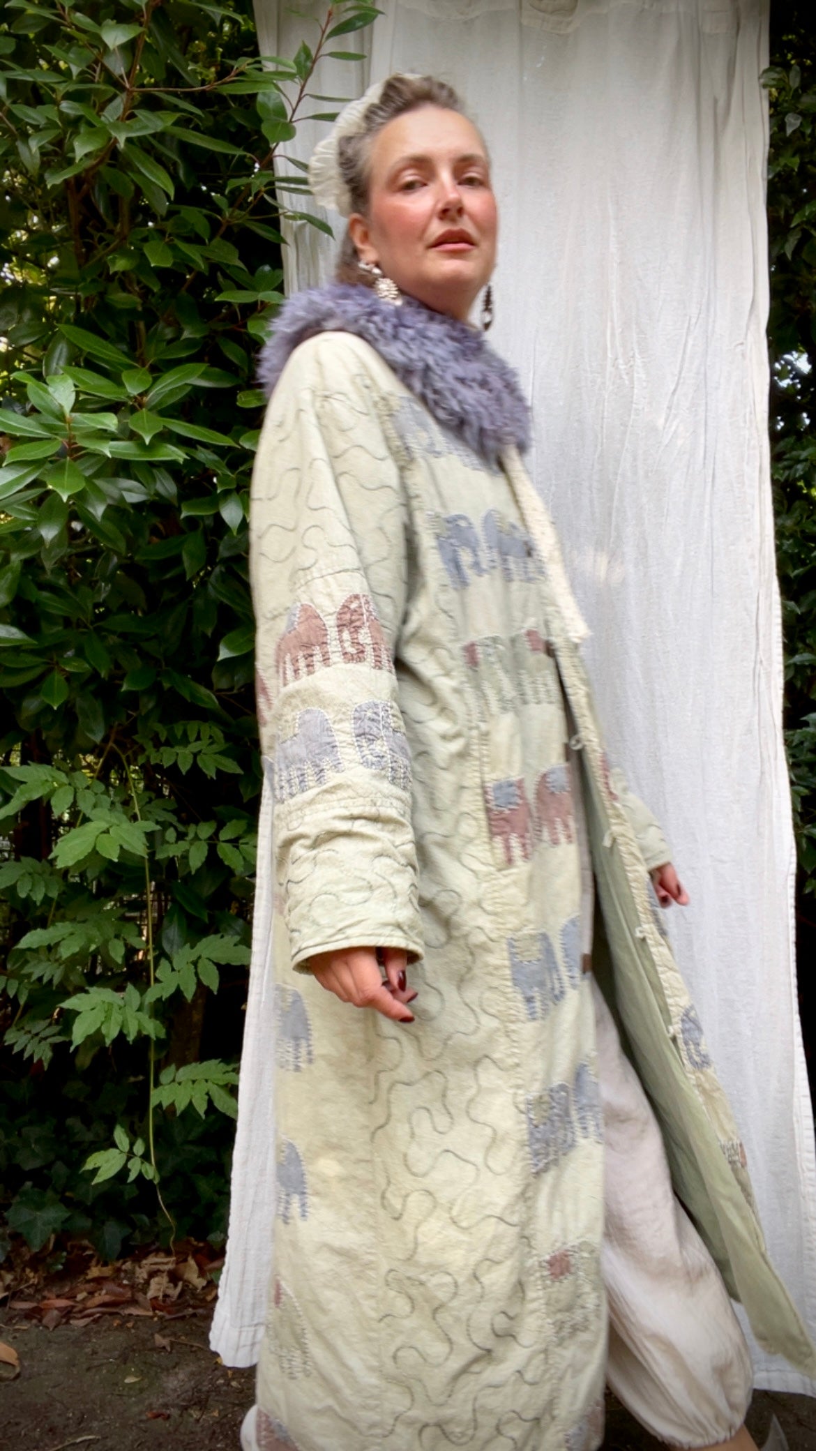 Full Length Kantha Jacket