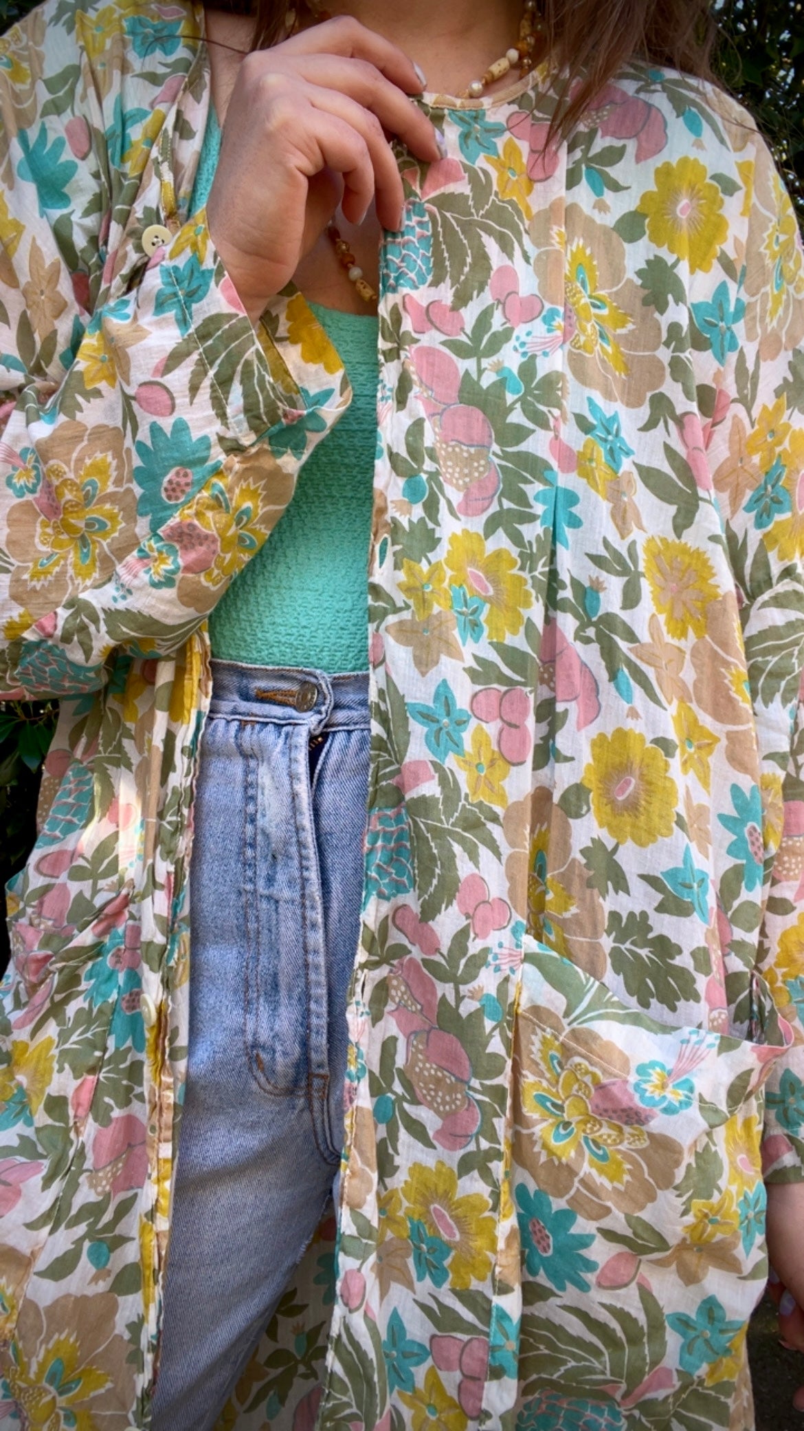 Gauze Cotton Shacket