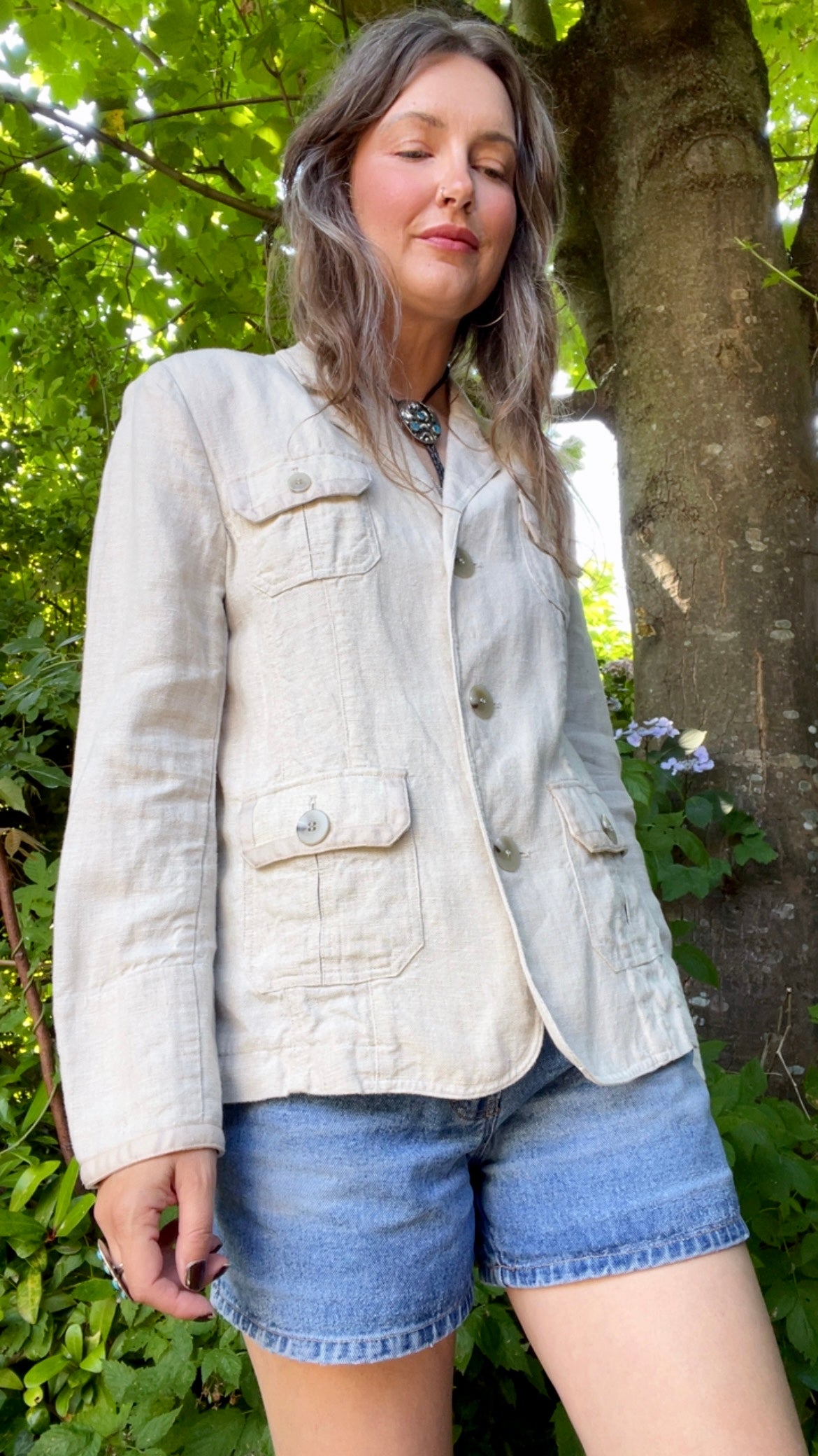 Linen Blazer
