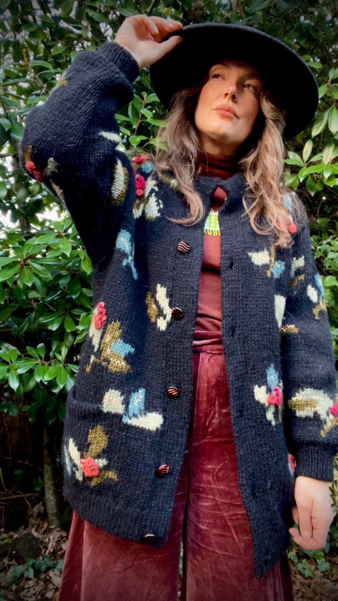 Floral Padded Jardigan