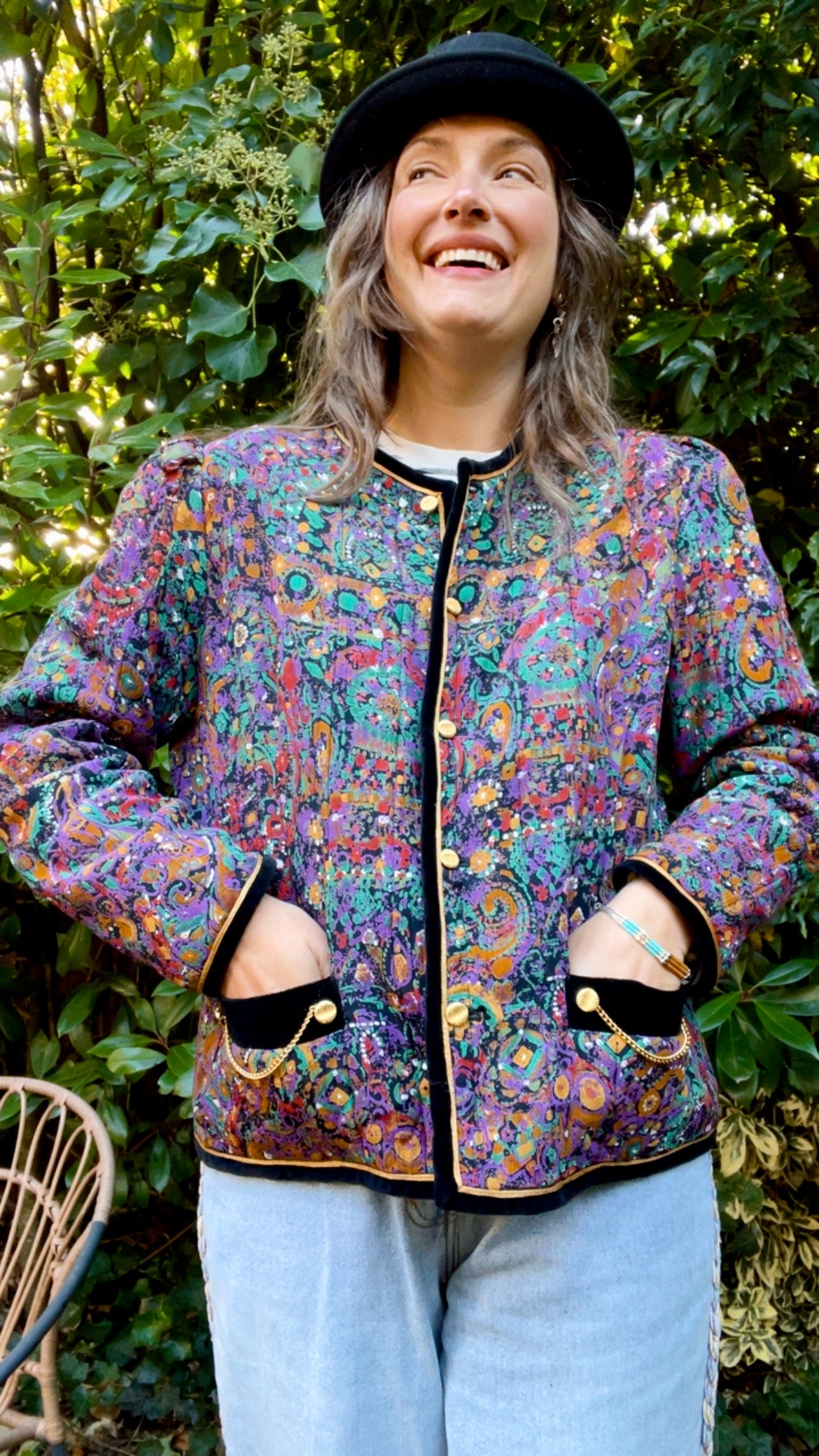 Colorful 80s Jacket
