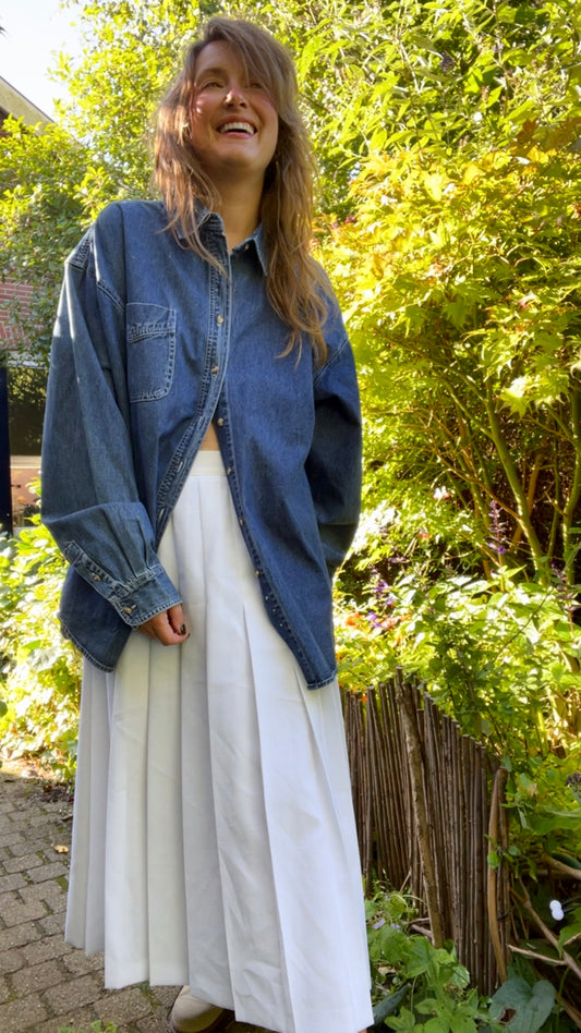 Oversized Denim Shirt