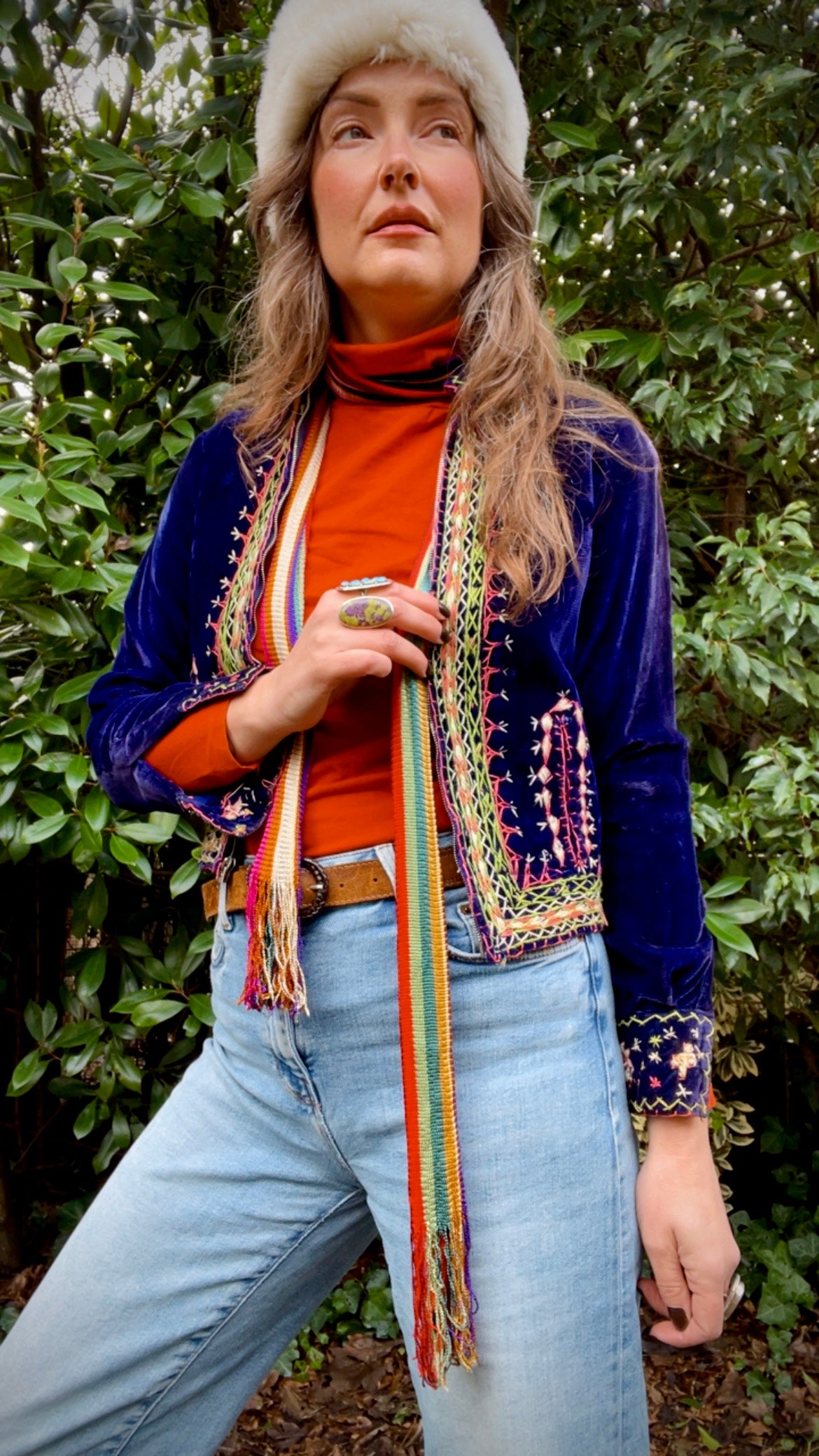 60s Hippie Shacket