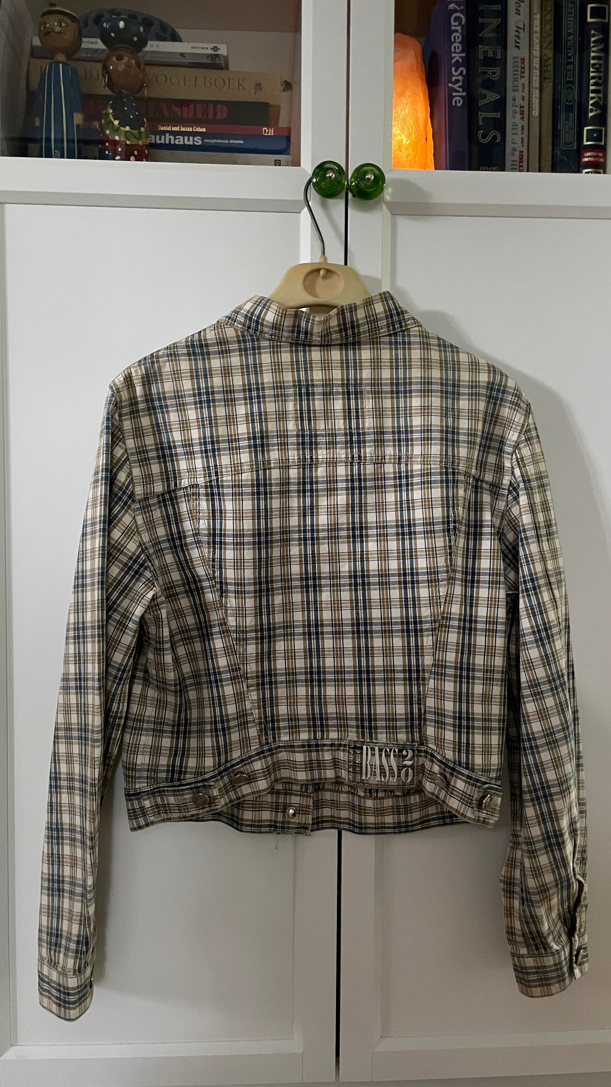 90s Check Denim Jacket