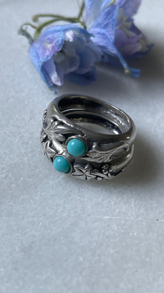 925 Silver & Turquoise Ring