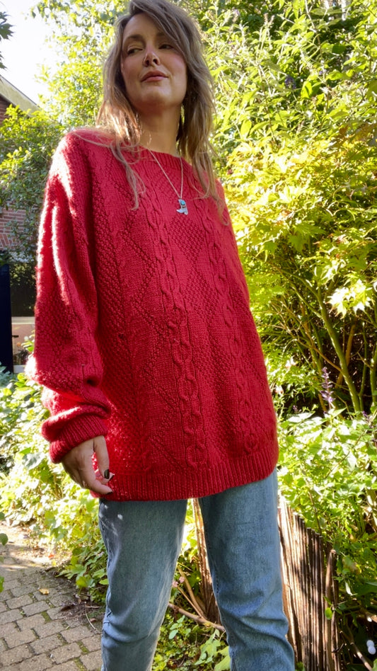 Cable Knitted Jumper