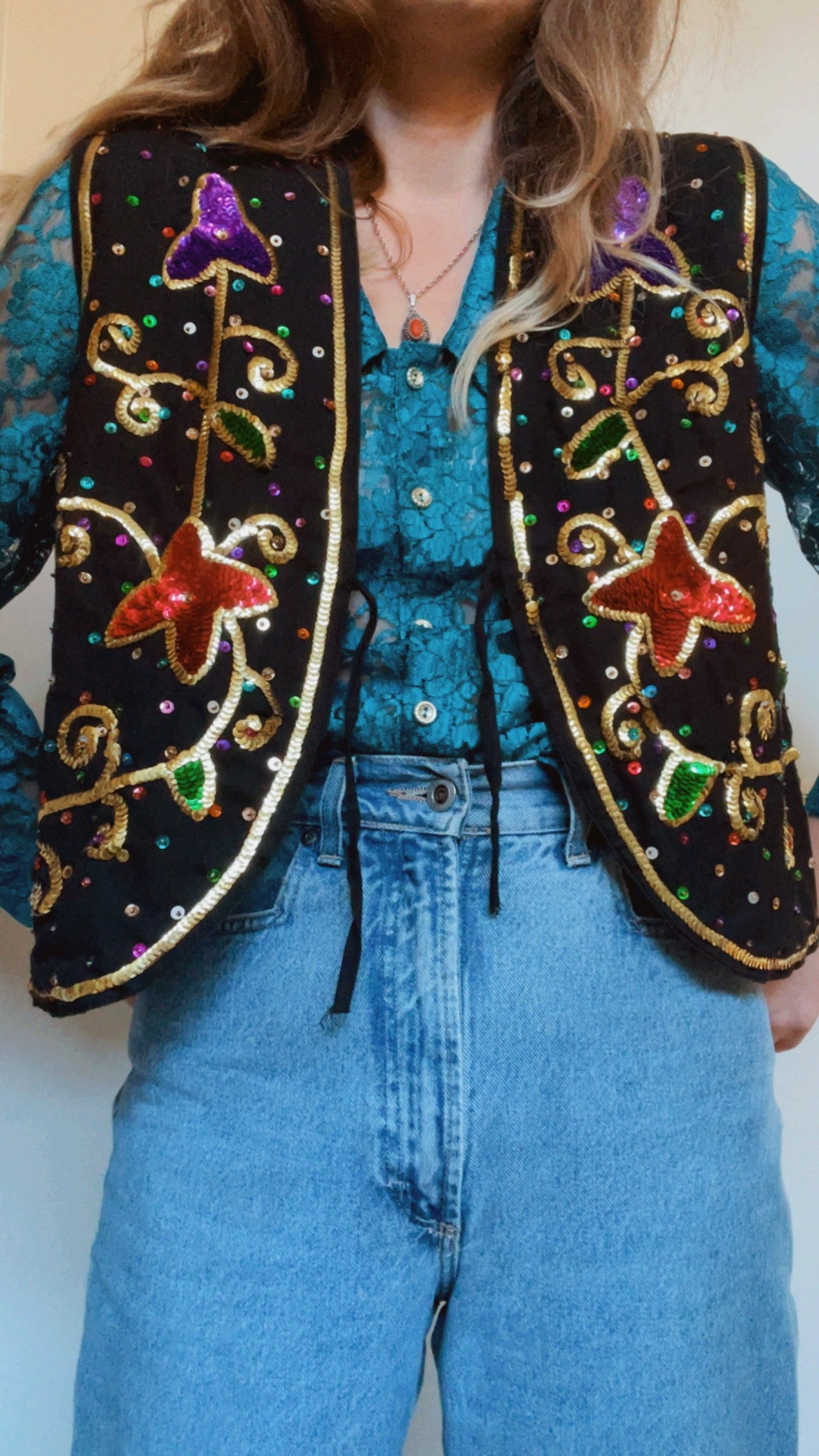 Sequin Waistcoat