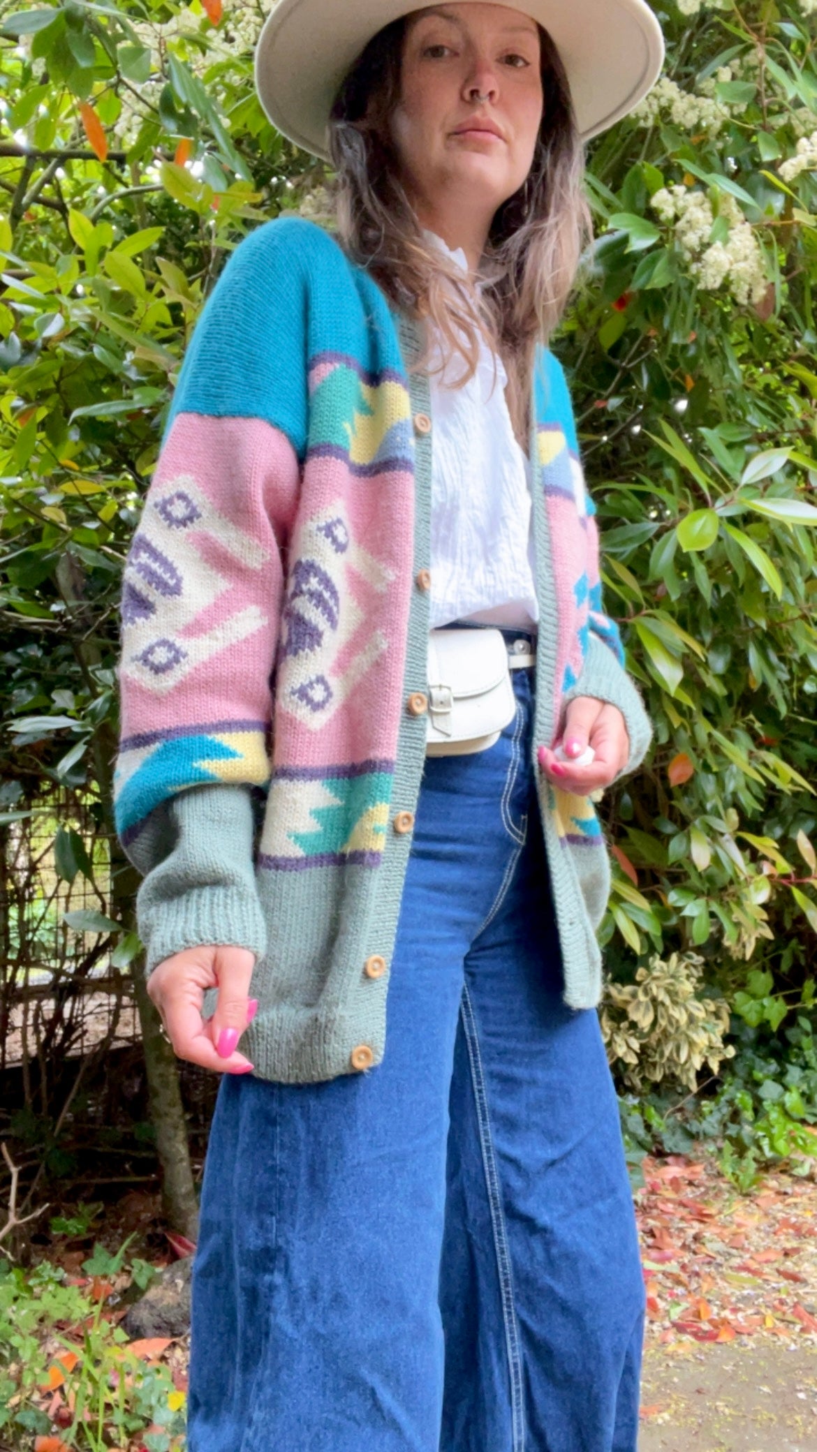 Wool Pastel Cardigan