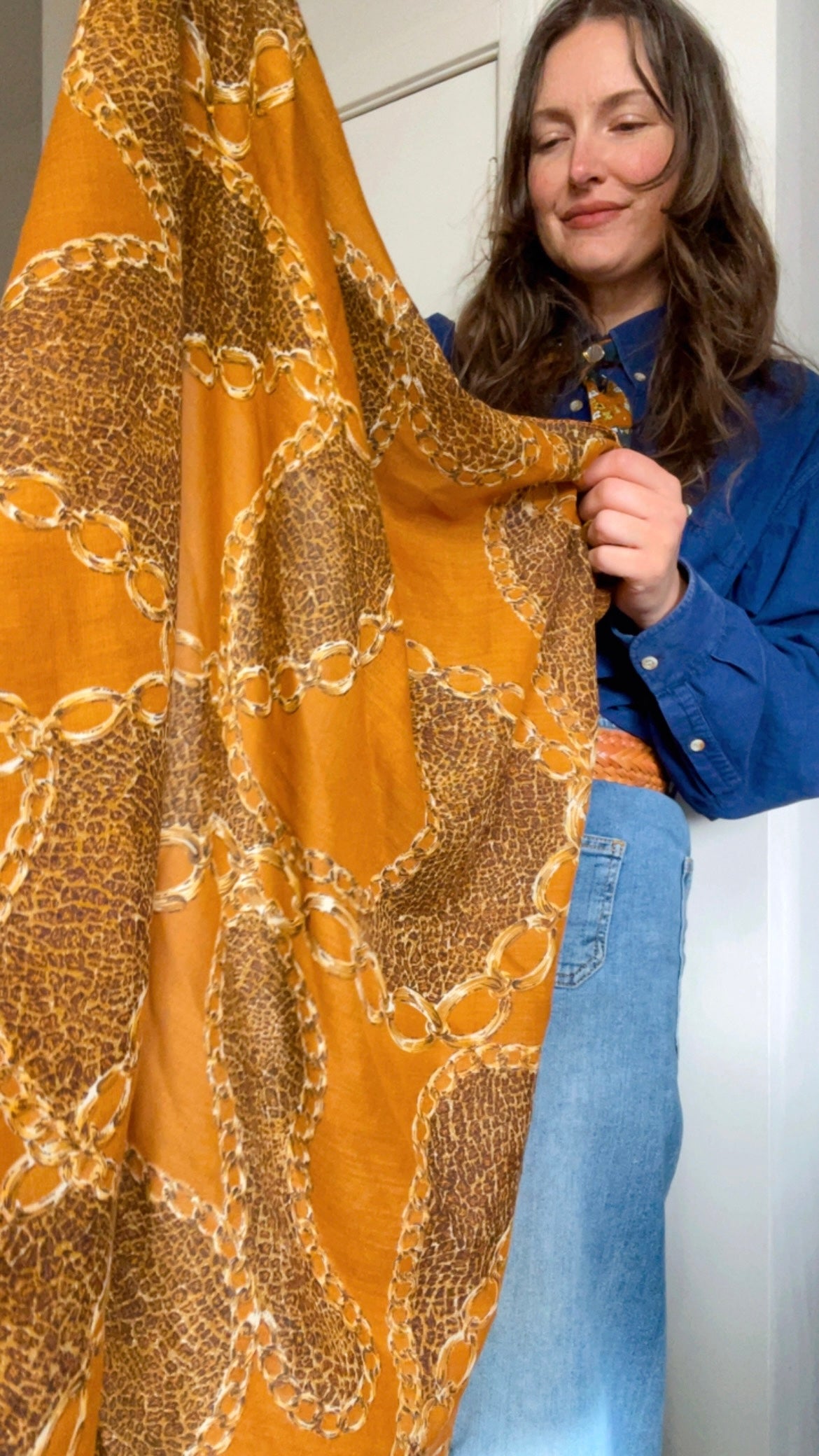 Animal & Chains Scarf