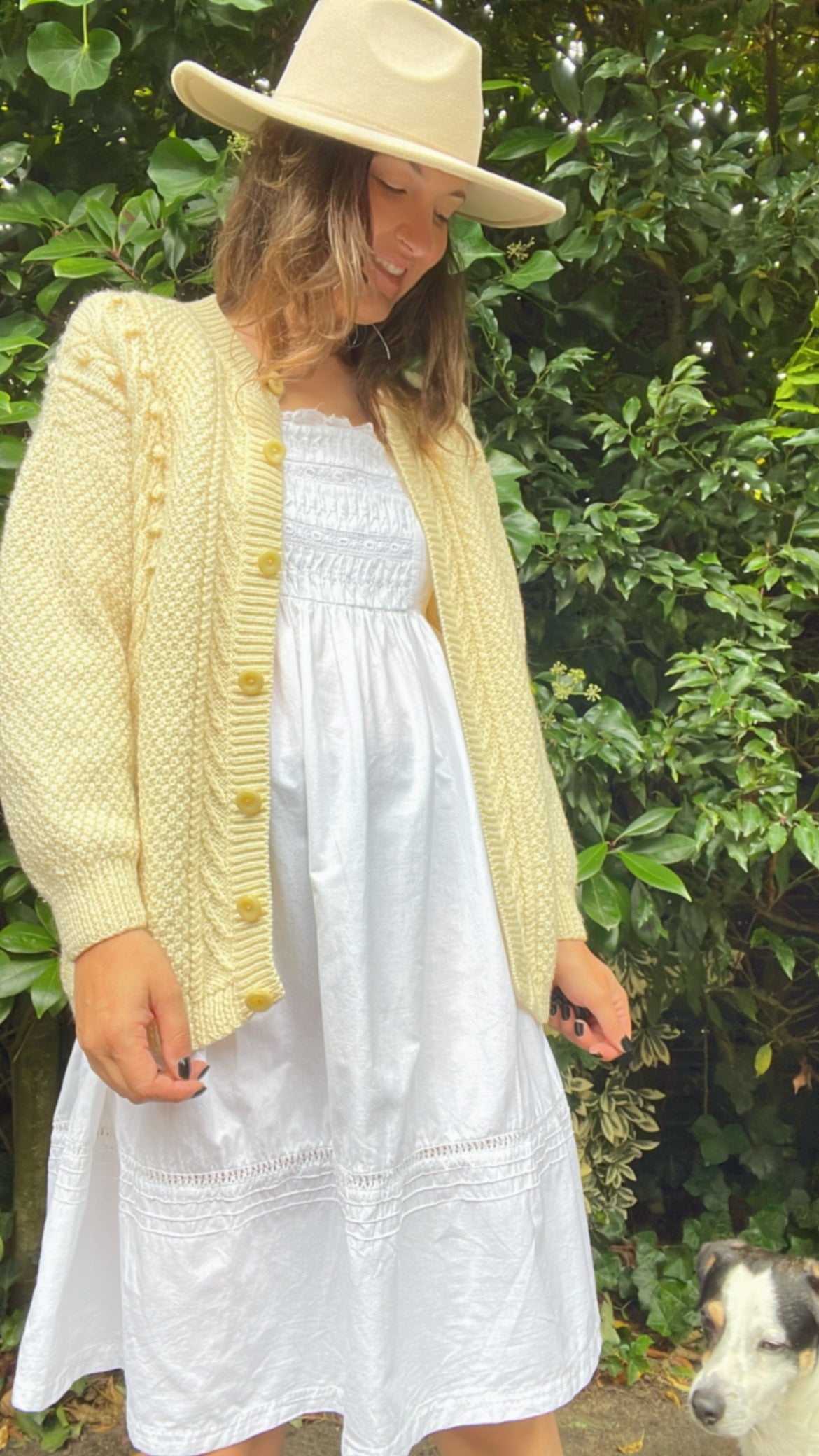 Hand Knitted Cardigan