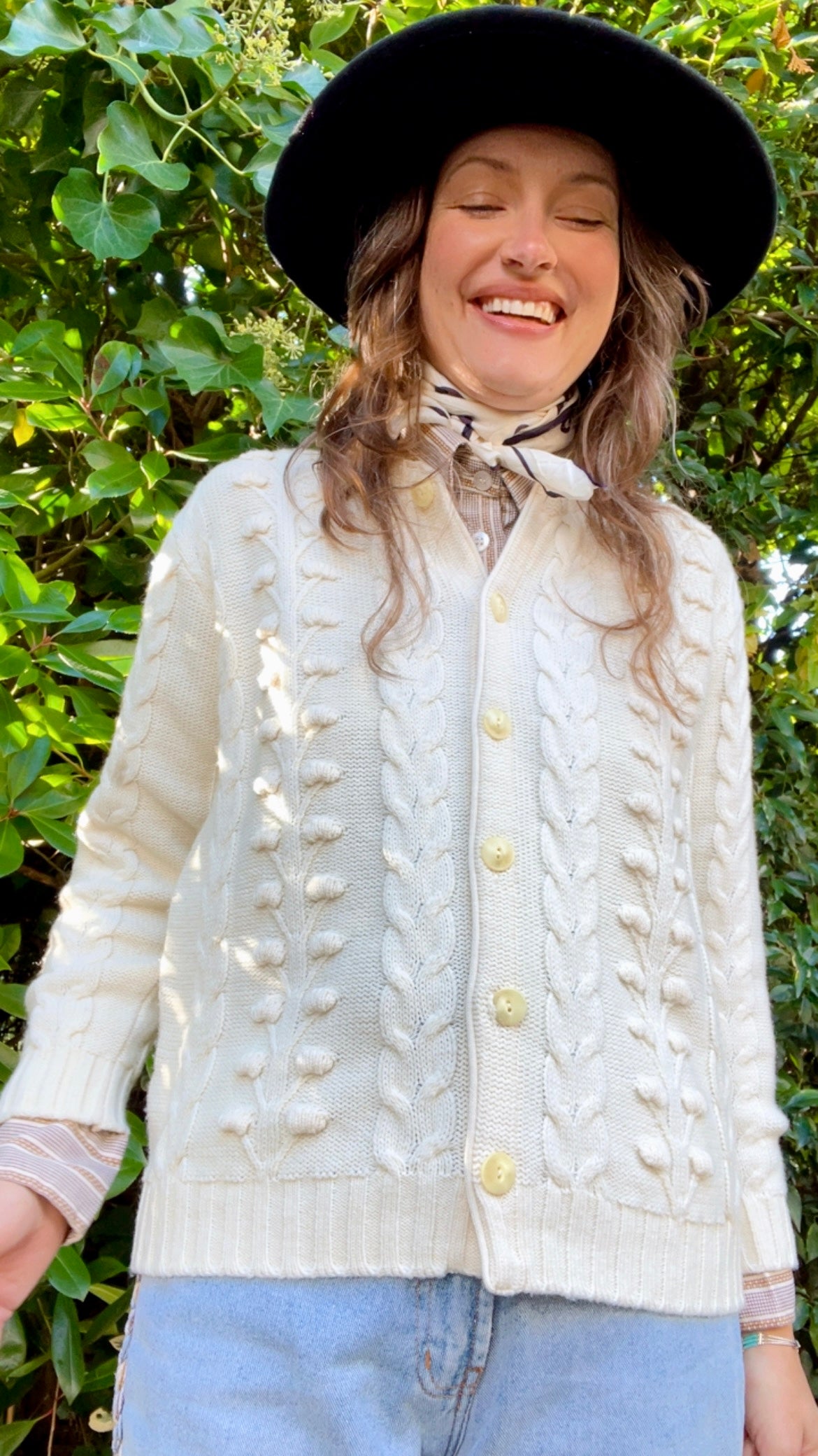 Cream Cardigan