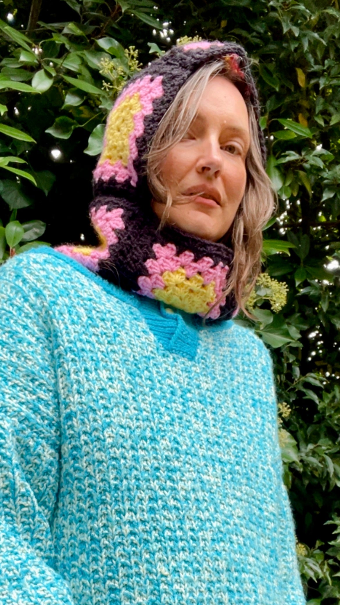 Granny Square Crochet Balaclava