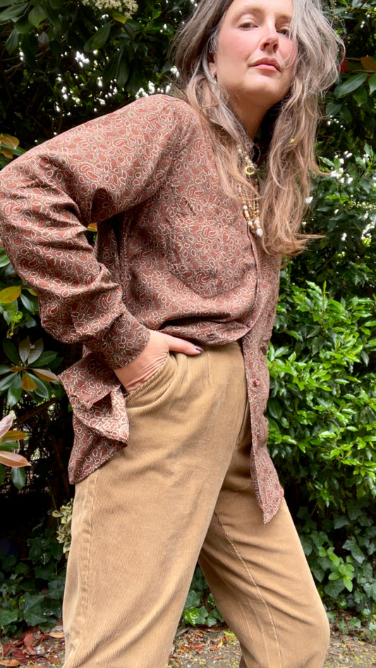 70s Paisley Shirt