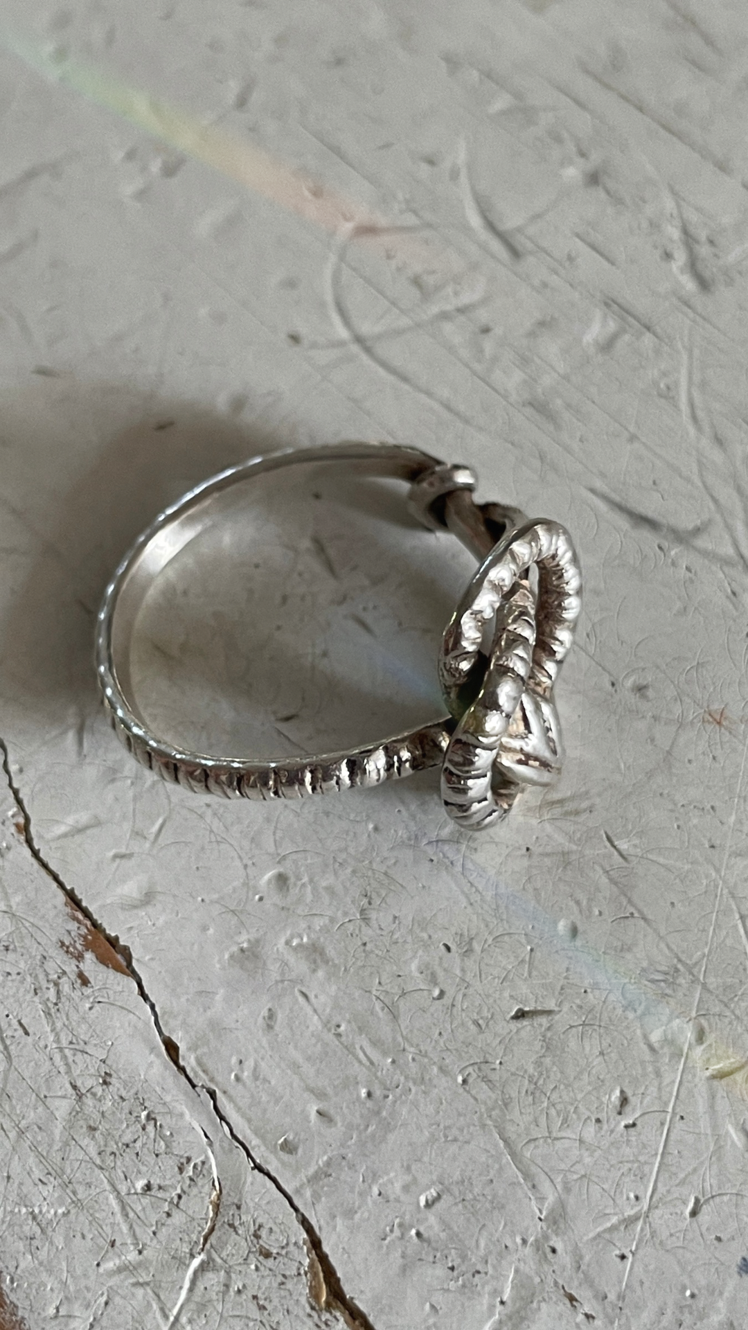 Serpent Silver Ring