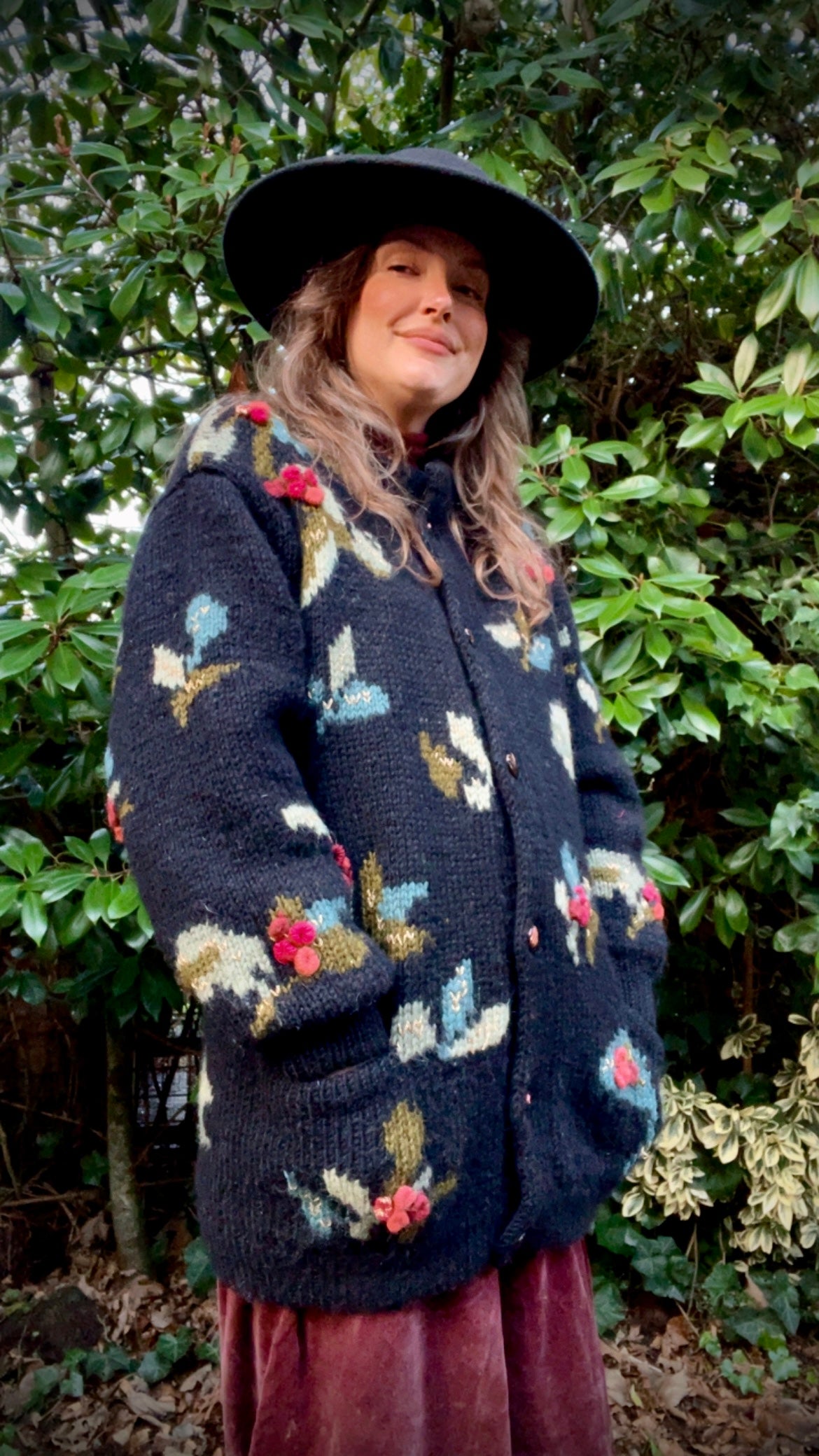 Floral Padded Jardigan