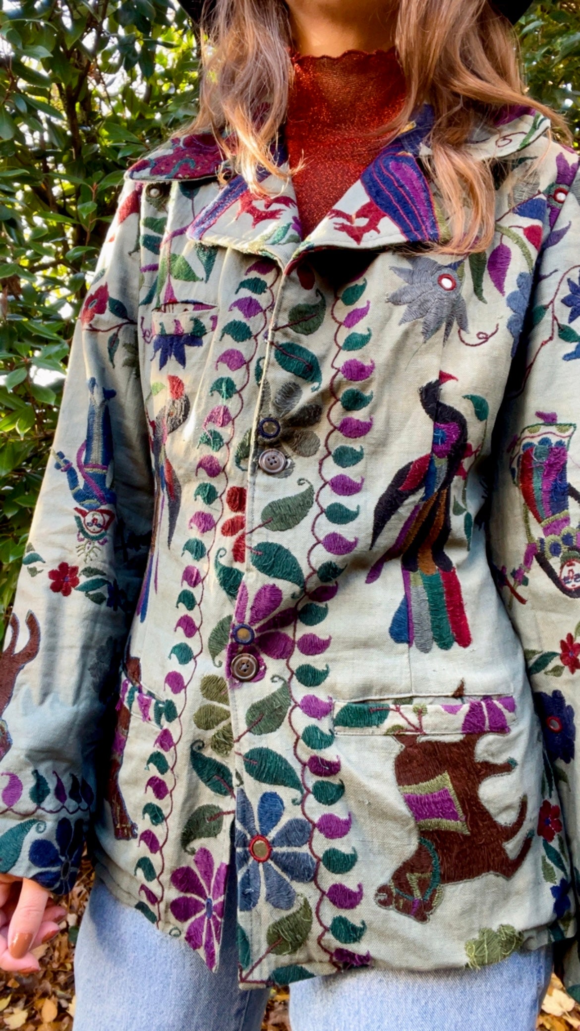 Suzani Embroidered Blazer