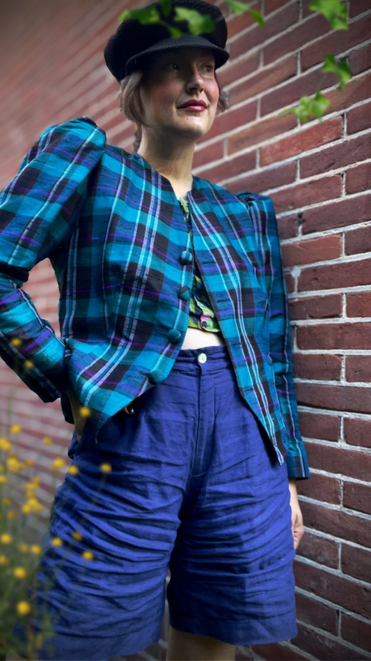 Silk 80s Blazer