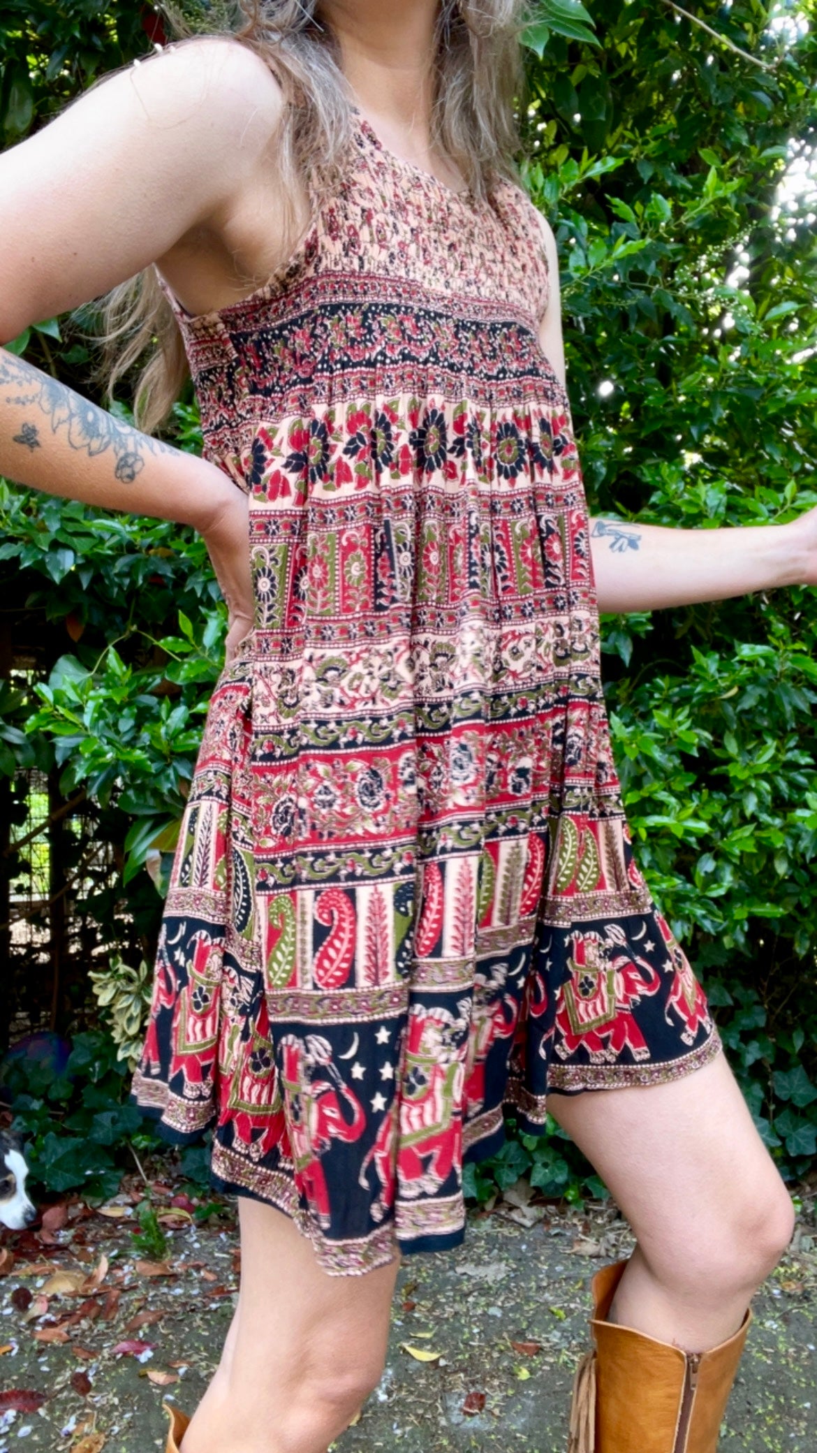 Boho Mini Dress
