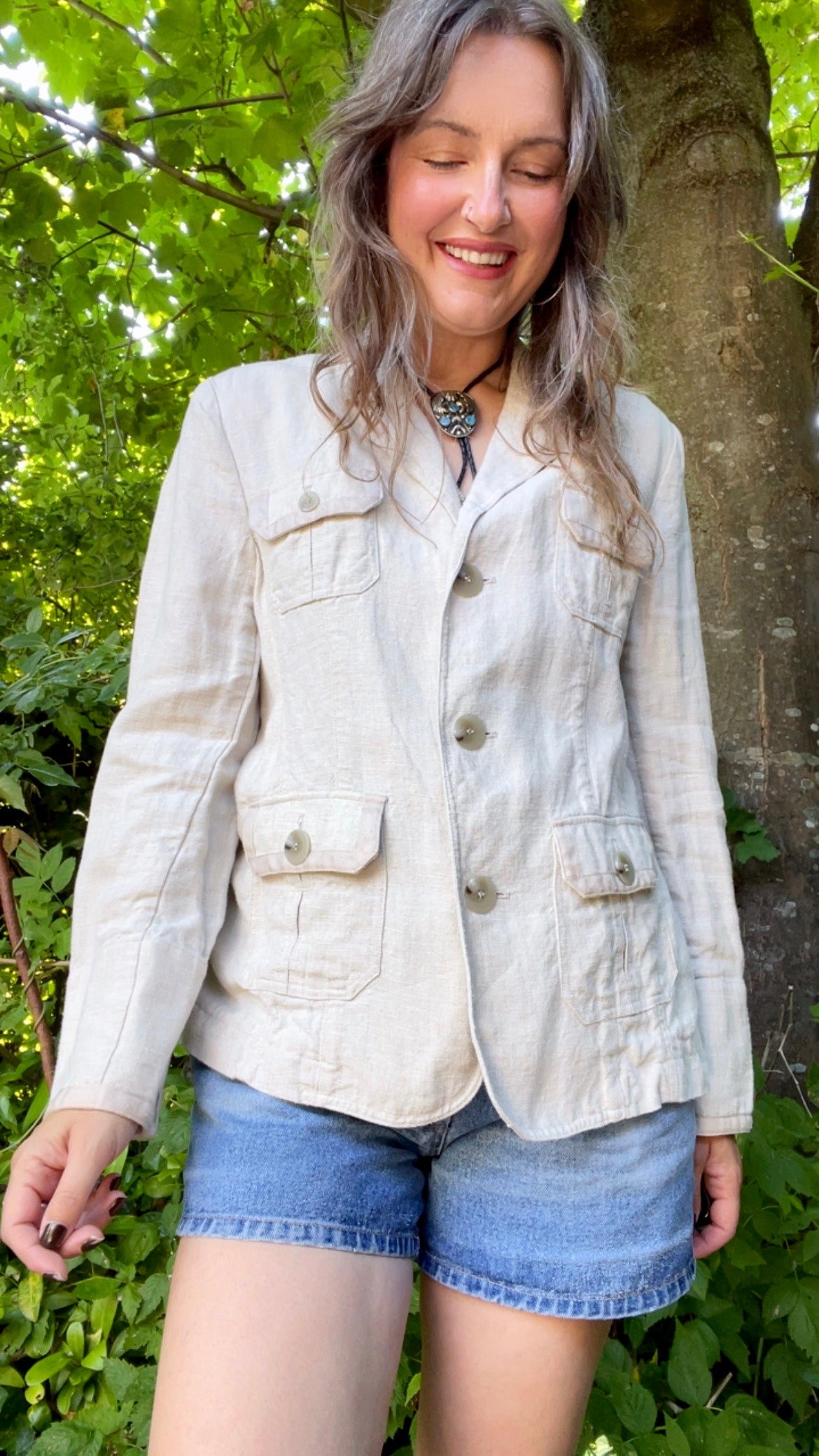 Linen Blazer