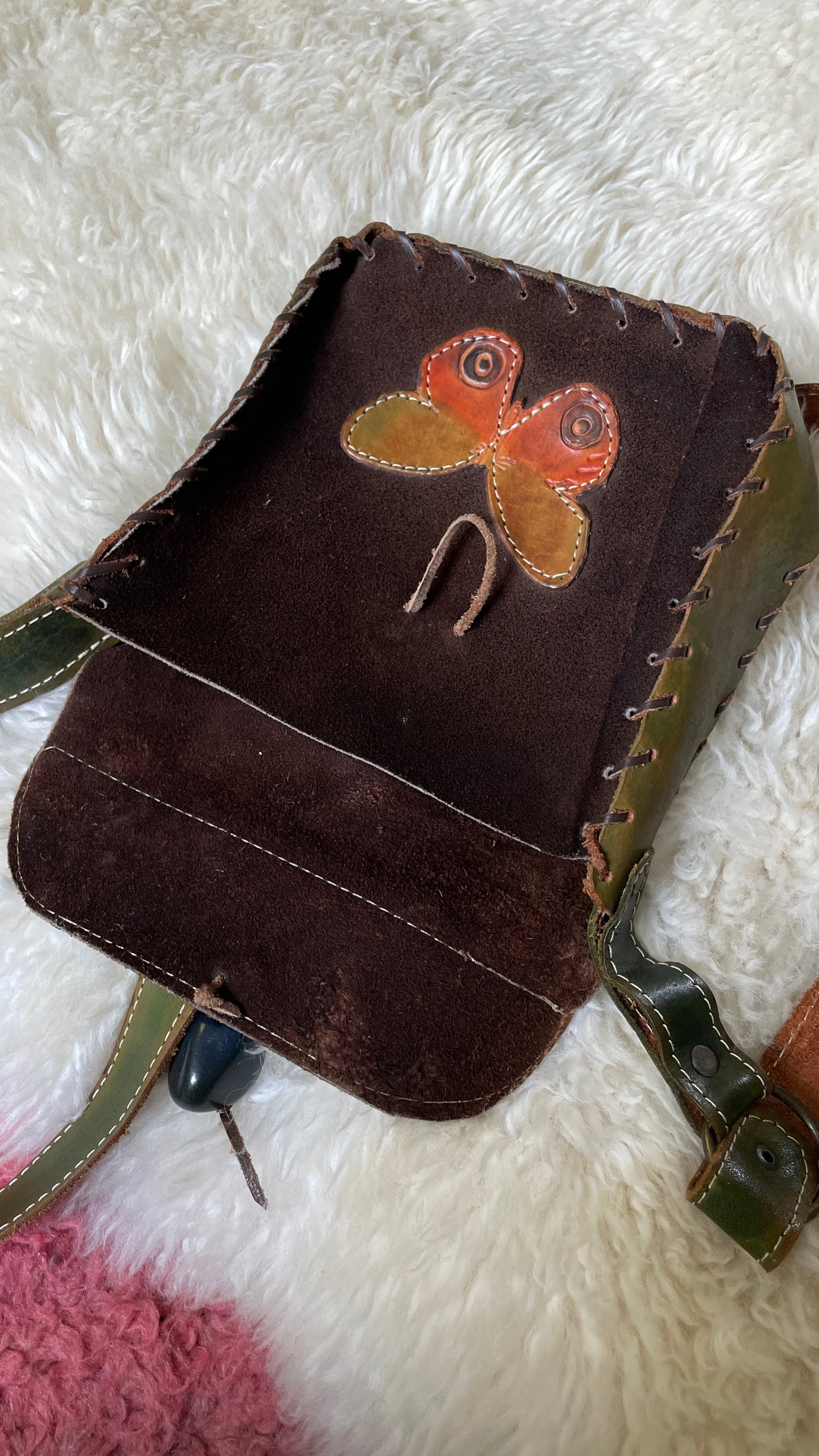 70s Butterfly Purse