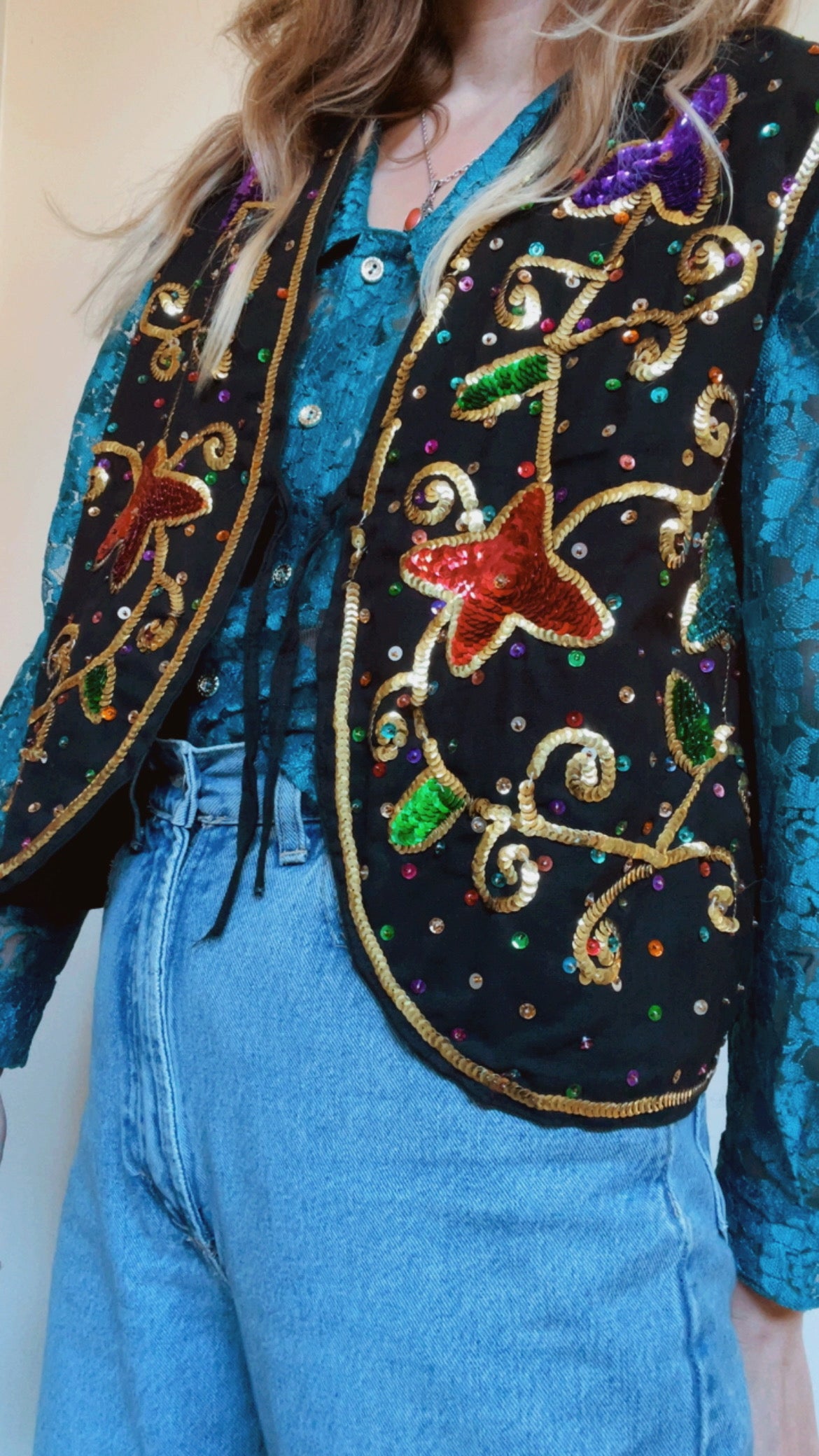 Sequin Waistcoat