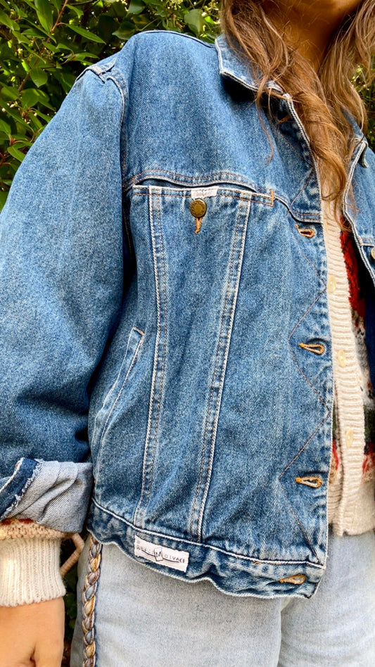 Classic 80s Denim Jacket
