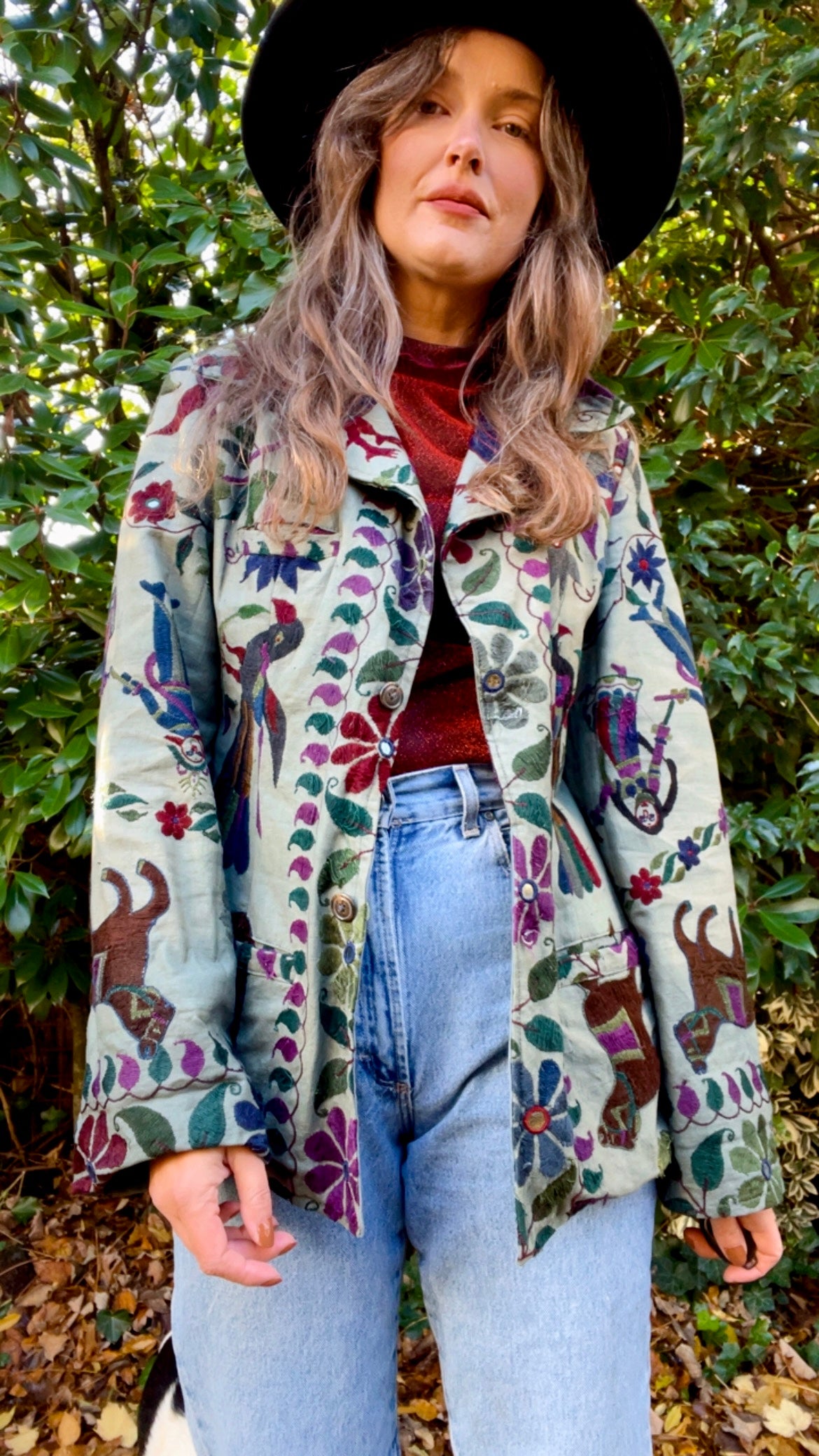 Suzani Embroidered Blazer