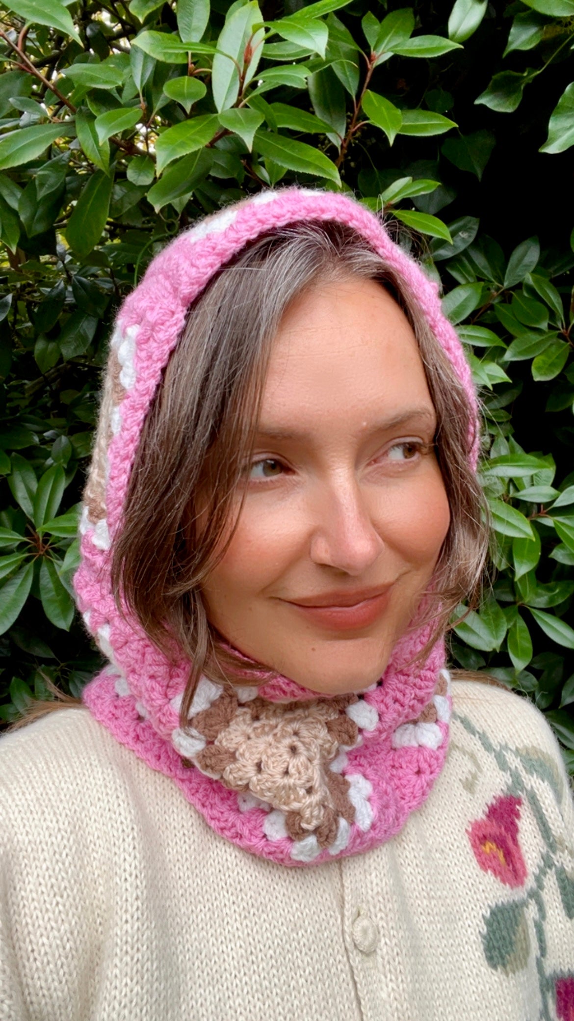 Granny Square Crochet Balaclava