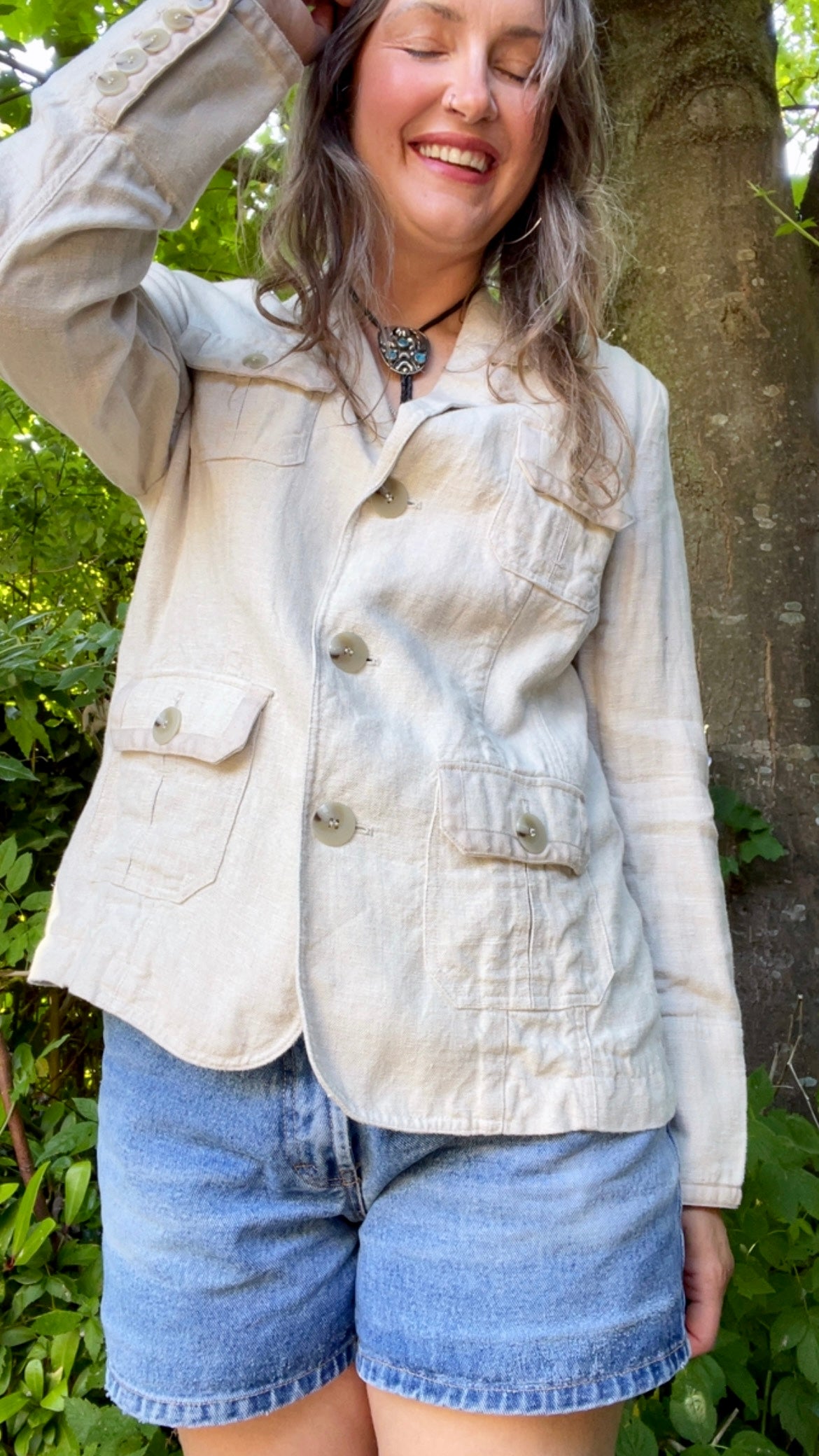 Linen Blazer