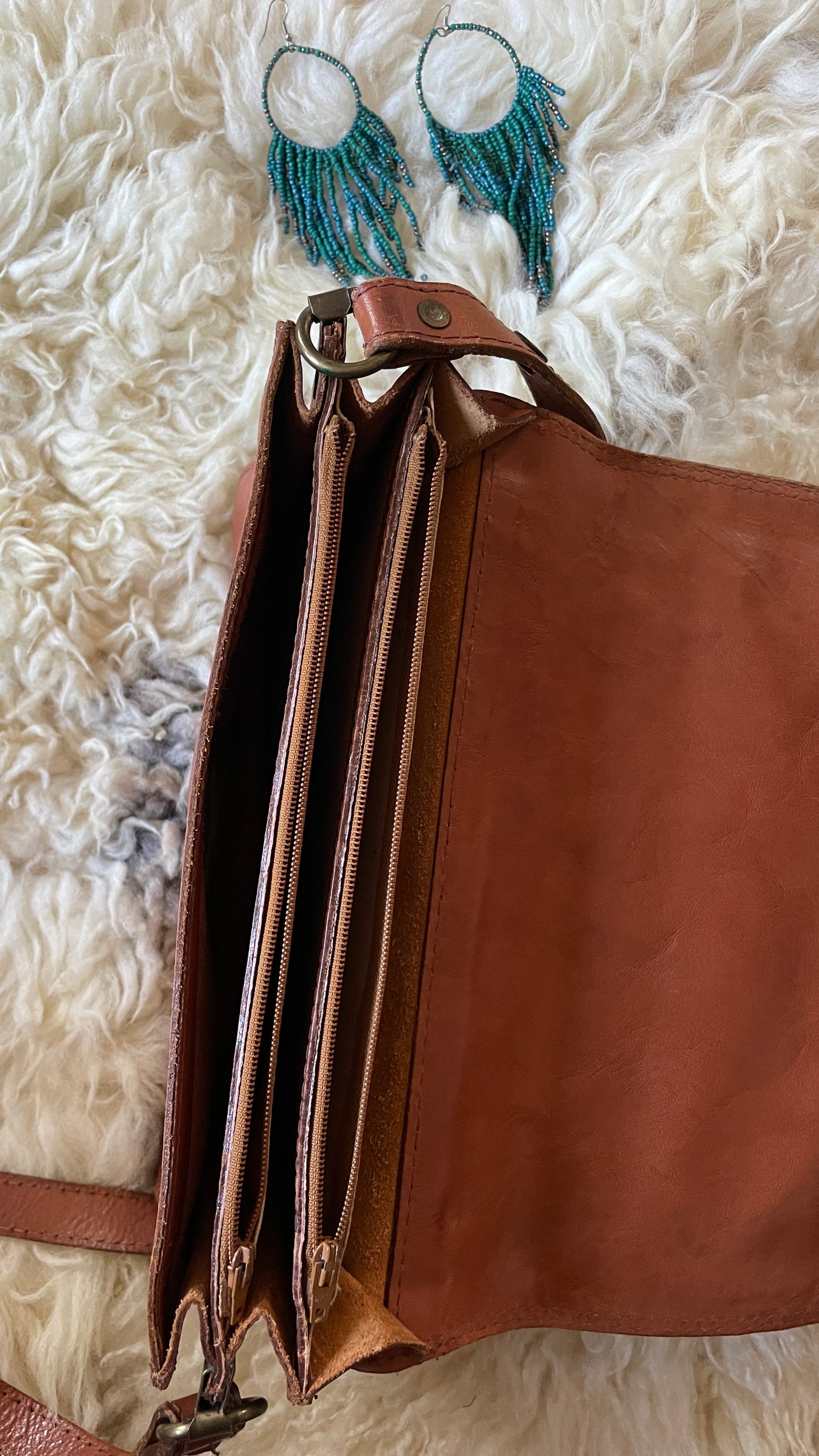 70s Leather Bag