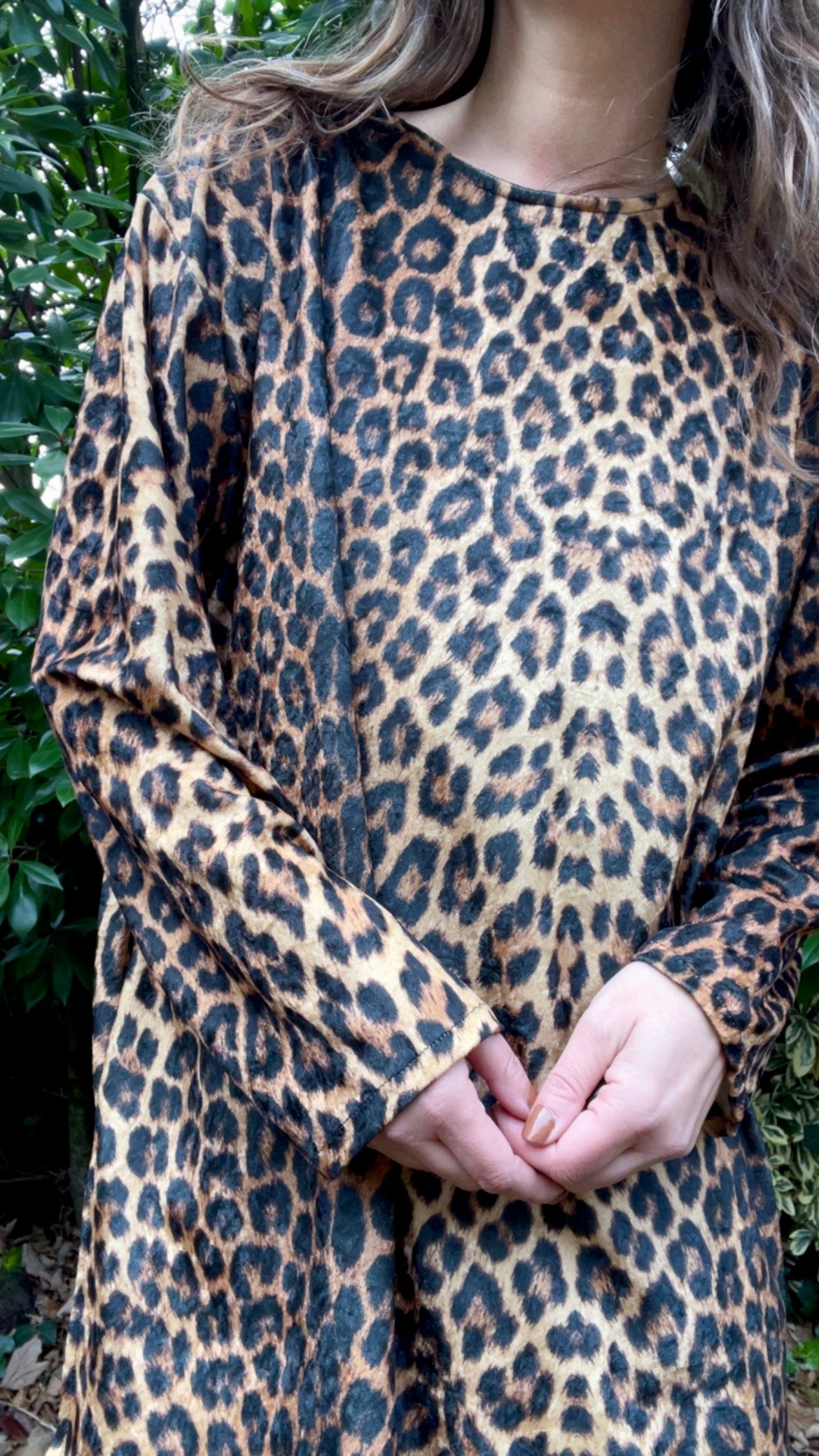 Velvet Leopard Tunic