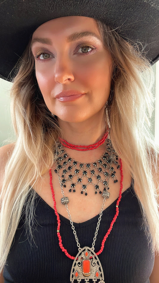 Eclectic necklaces