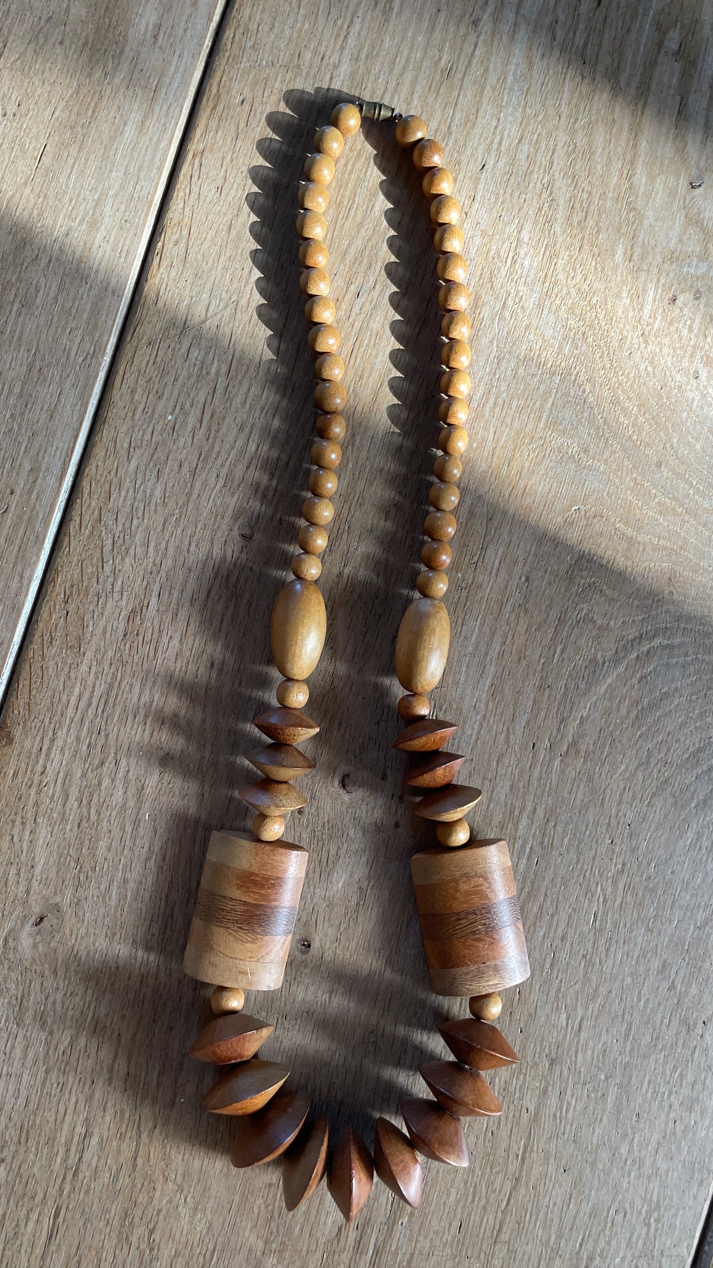 Wood Beaded Necklace