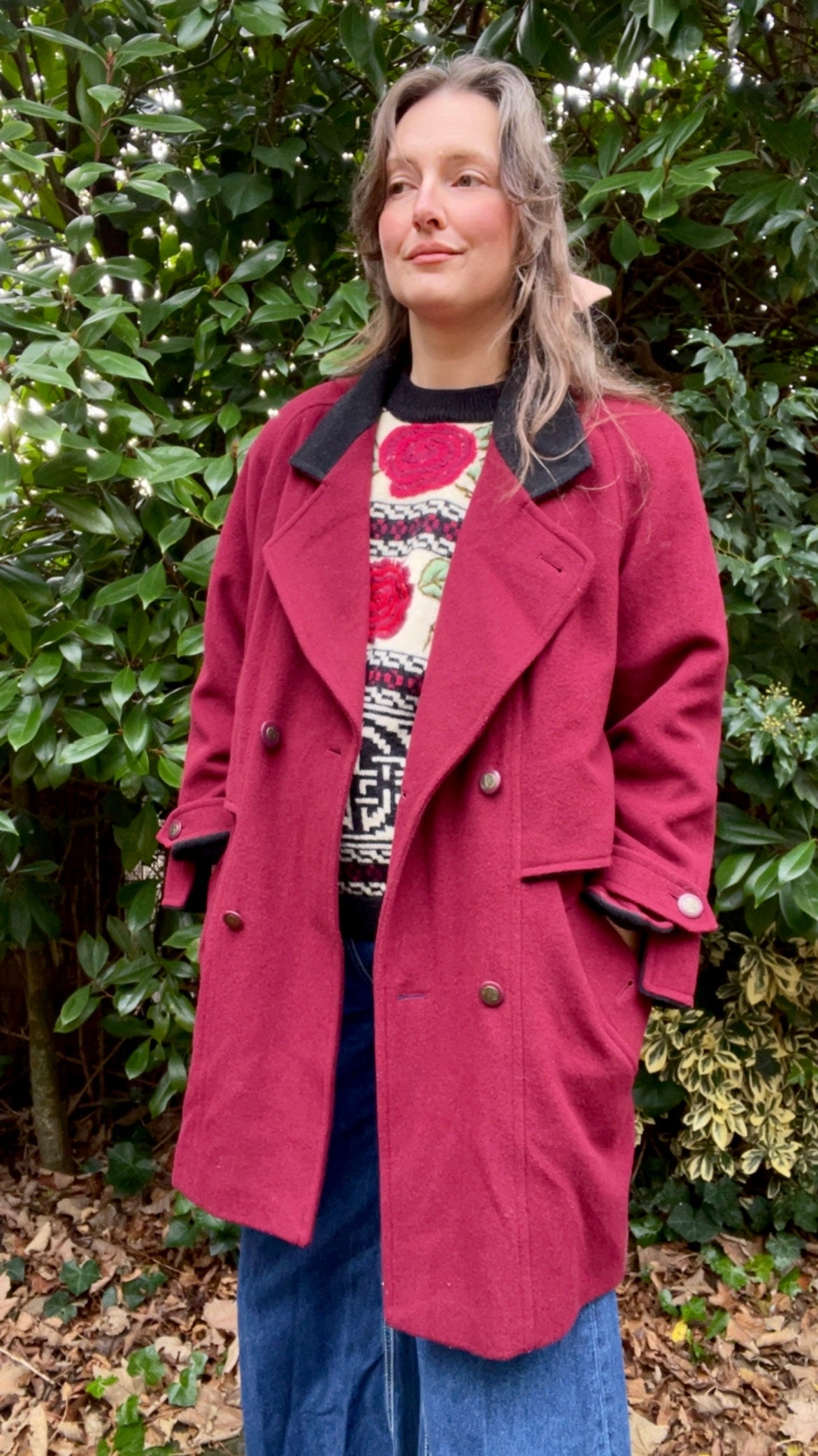 Mid-length Wool Coat