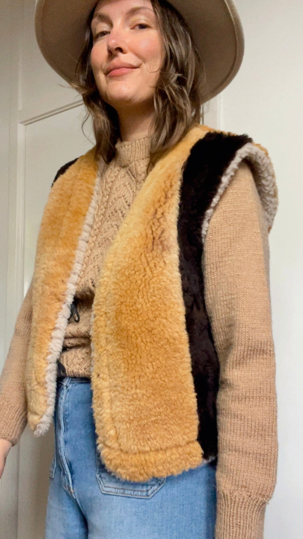 Shearling Waistcoat