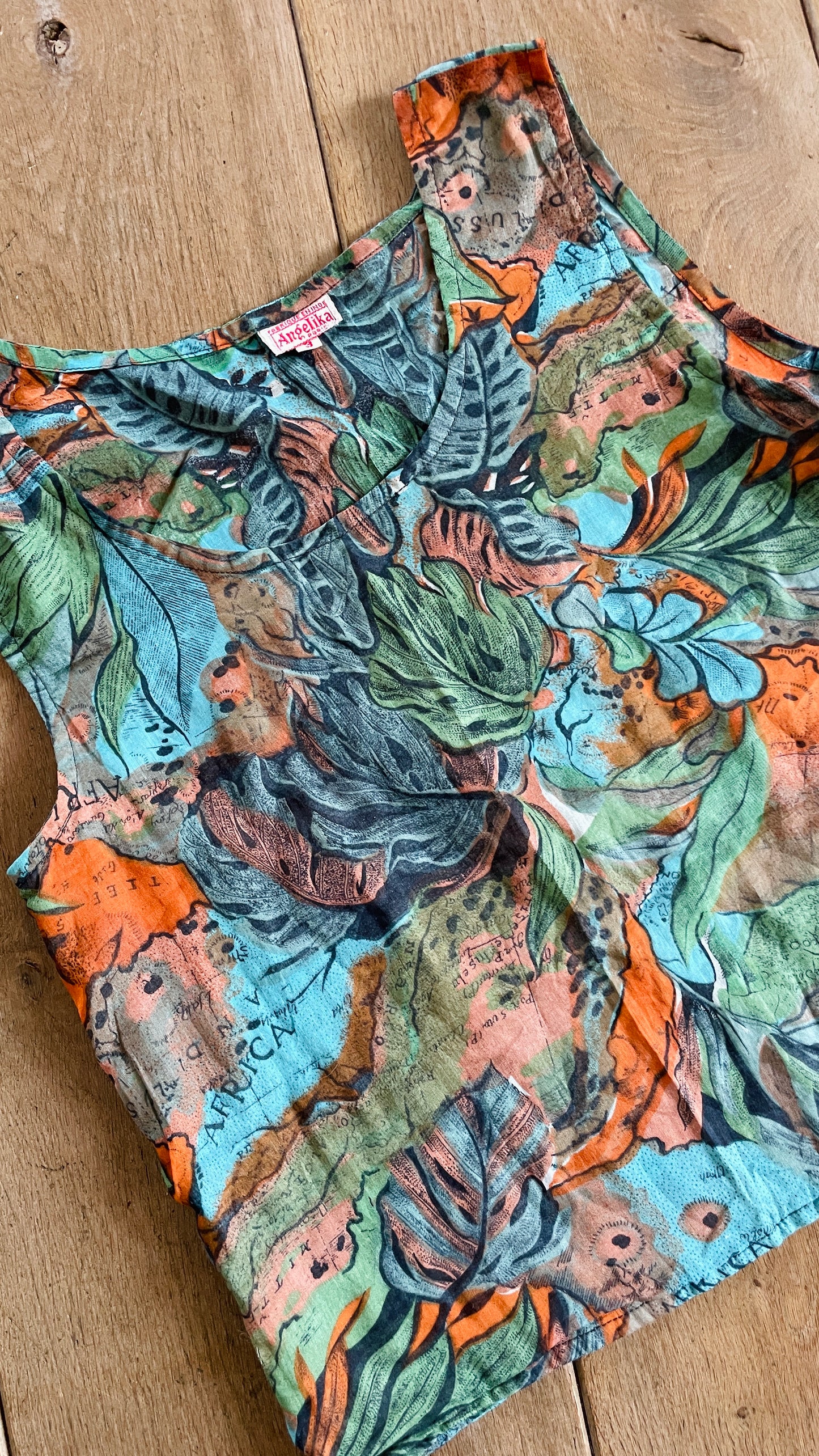 Turquoise Print Co-ord