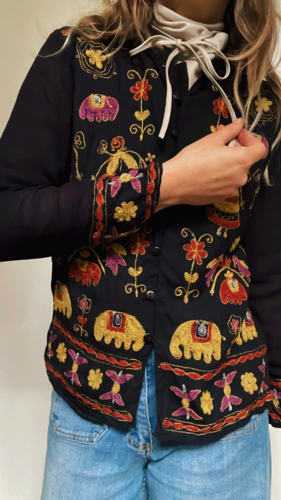 Embroidery Shacket