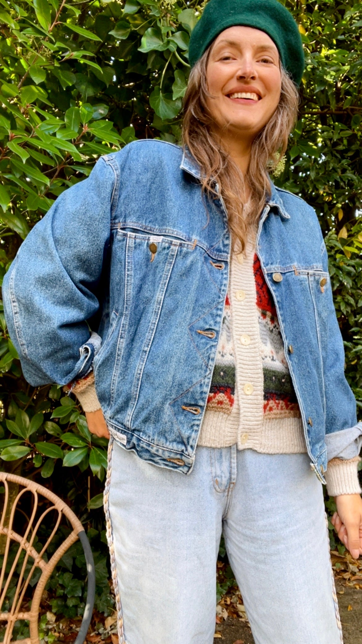 Classic 80s Denim Jacket