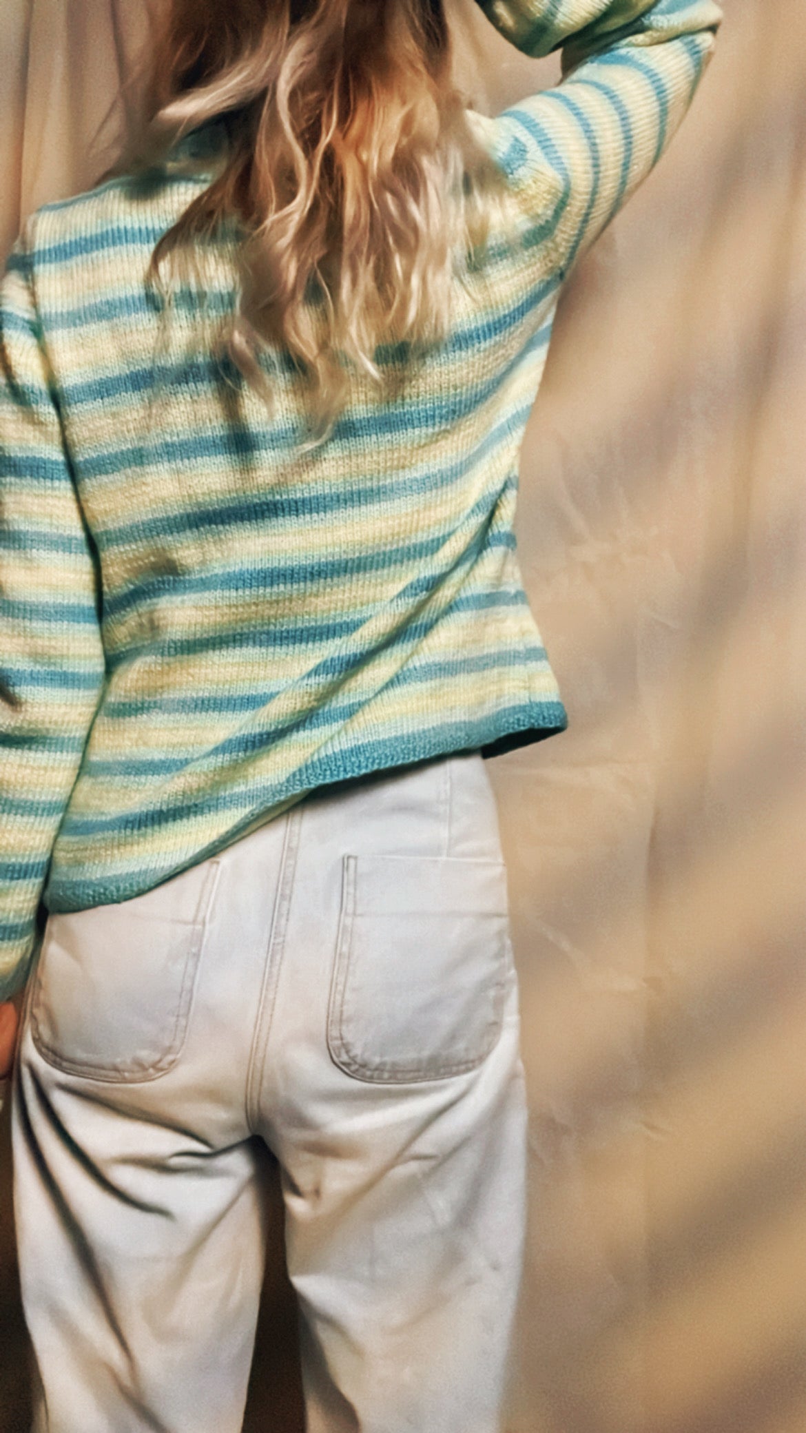 Pastel stripe jumper